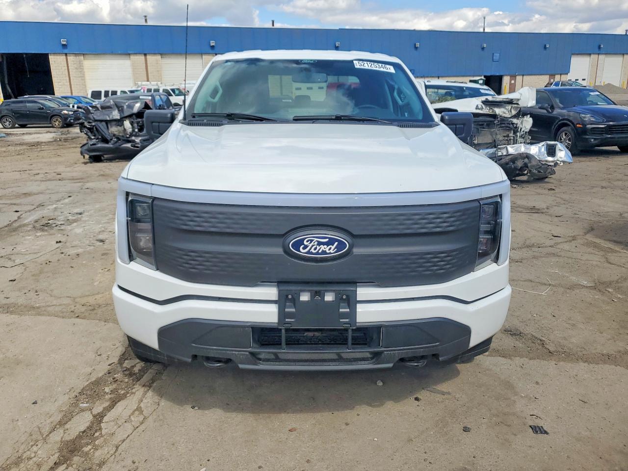 2025 Ford F150 Lightning Xlt White vin: 1FTVW3LK7SWG15843