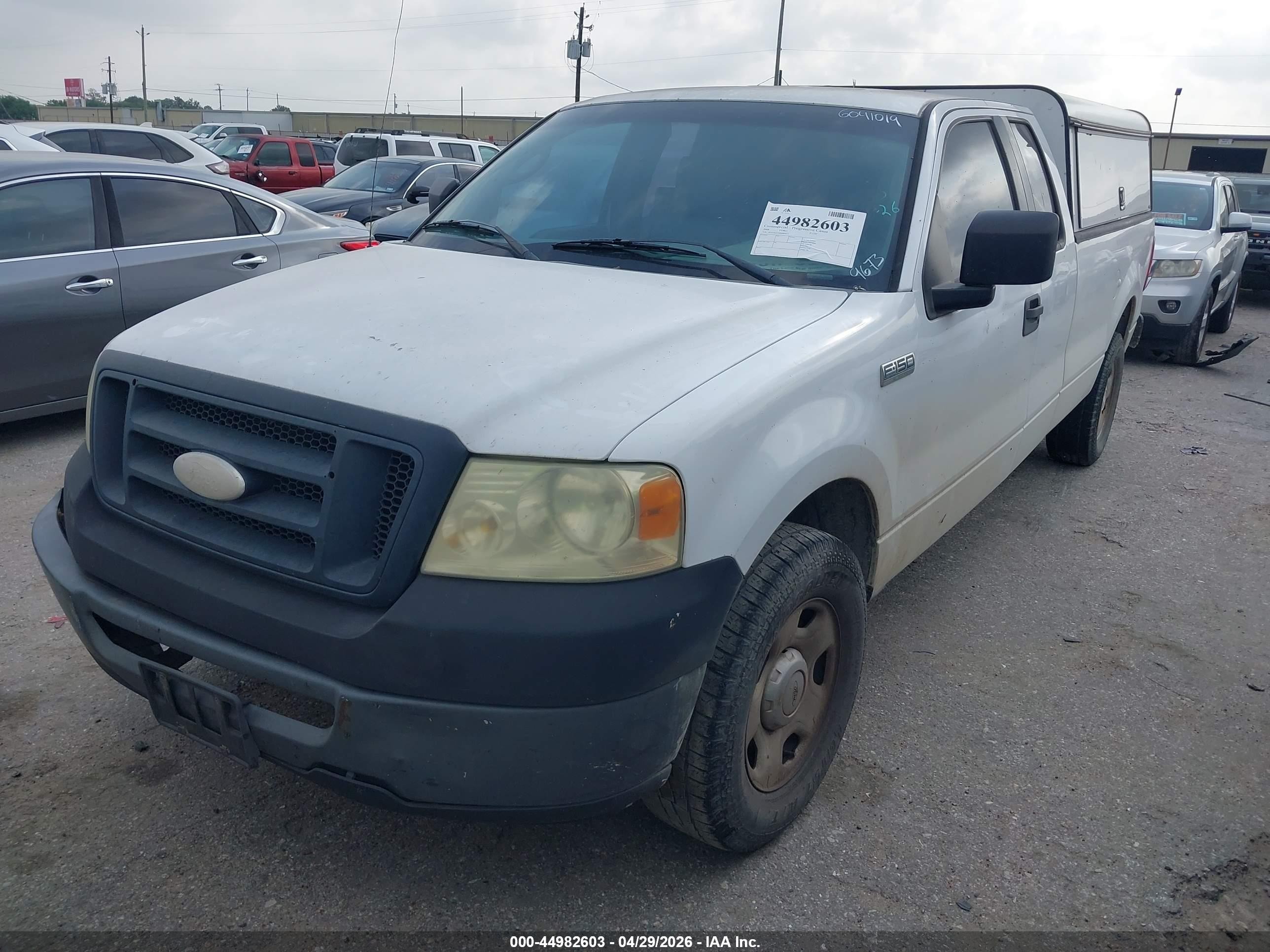 2006 Ford F-150 Lariat/xl/xlt White vin: 1FTVX12516NB89673