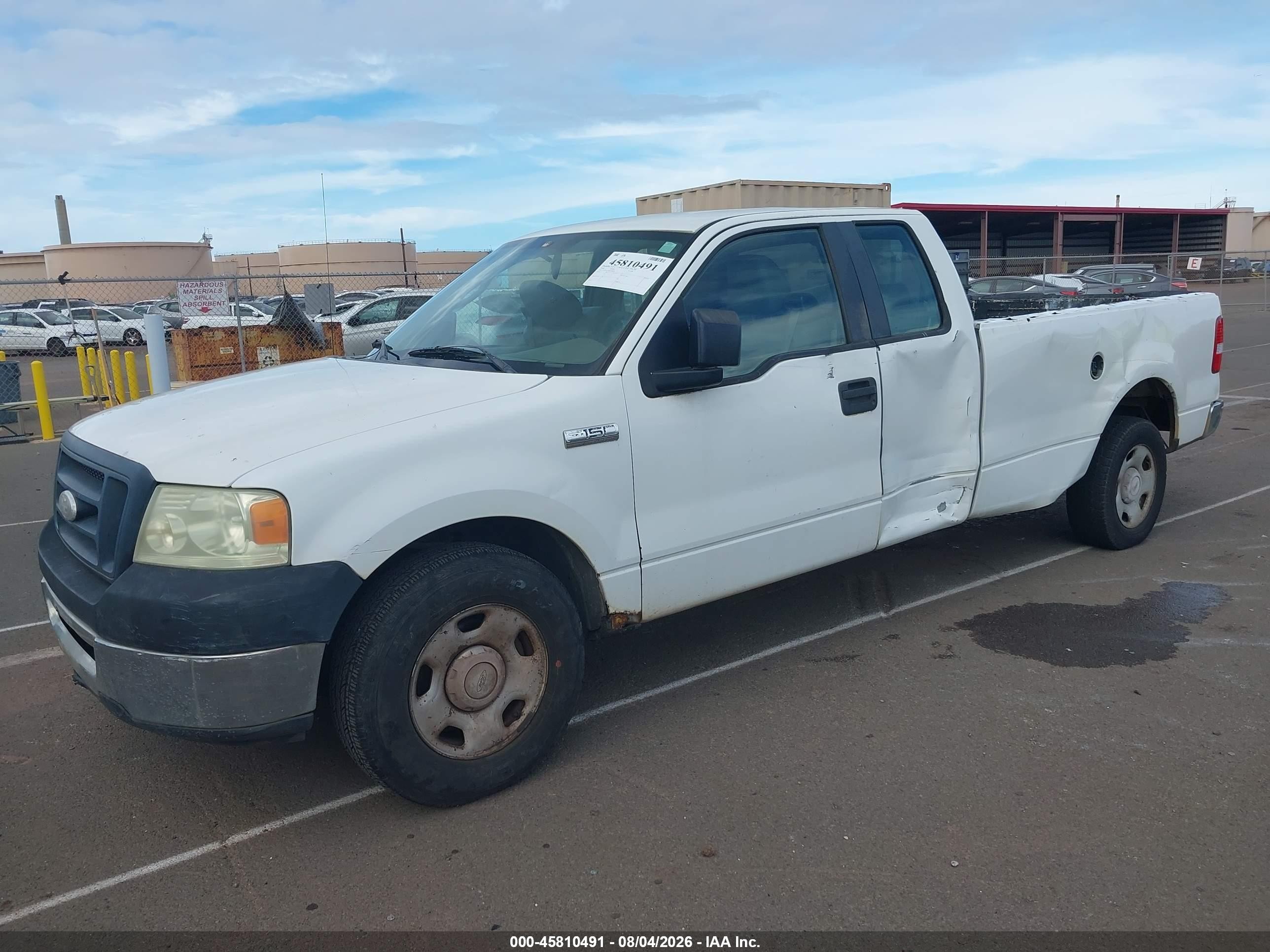 2008 Ford F-150 Xl/xlt White vin: 1FTVX12548KD18008