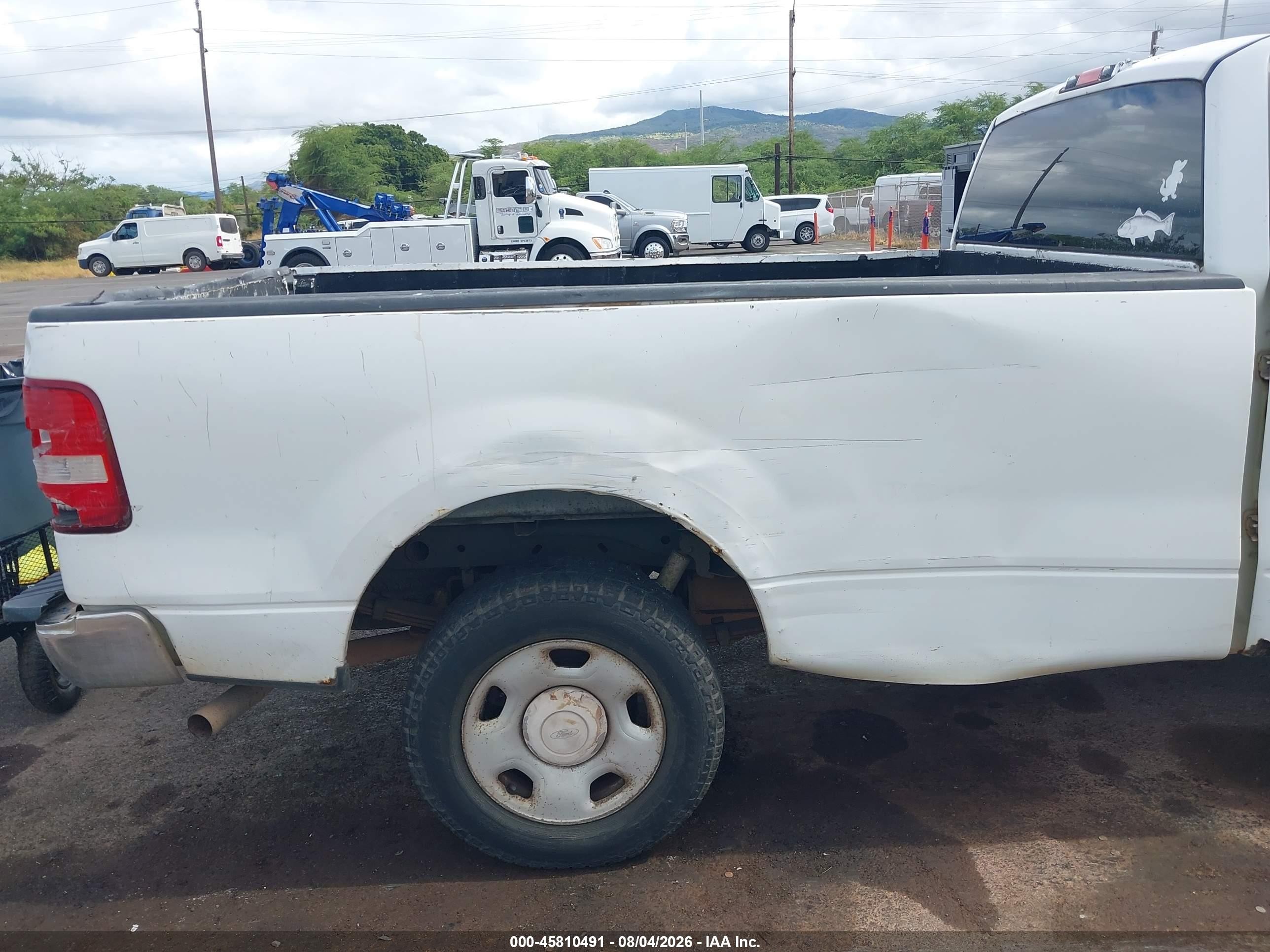 2008 Ford F-150 Xl/xlt White vin: 1FTVX12548KD18008