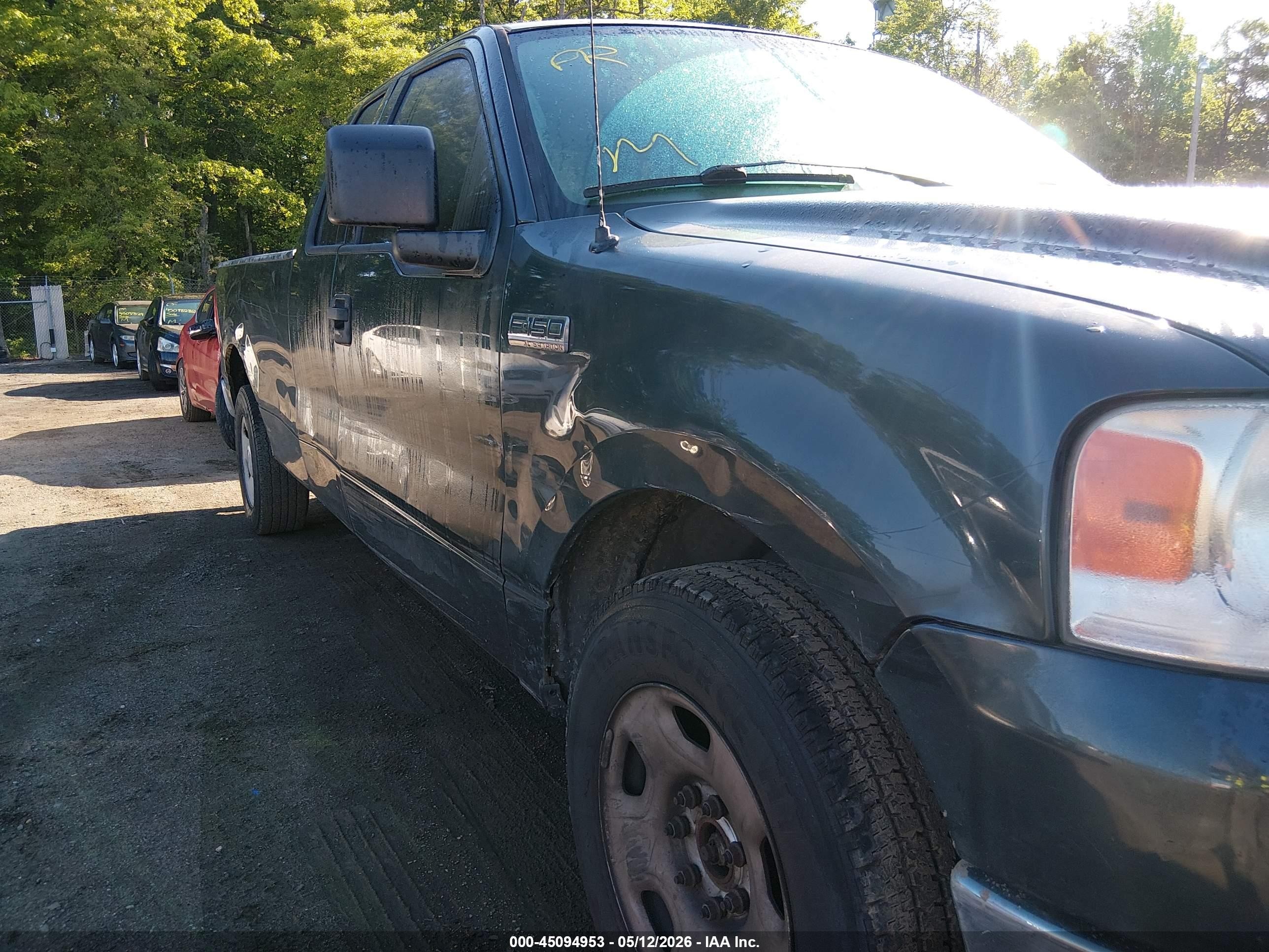 2004 Ford F-150 Xl/xlt Green vin: 1FTVX12584NB73287