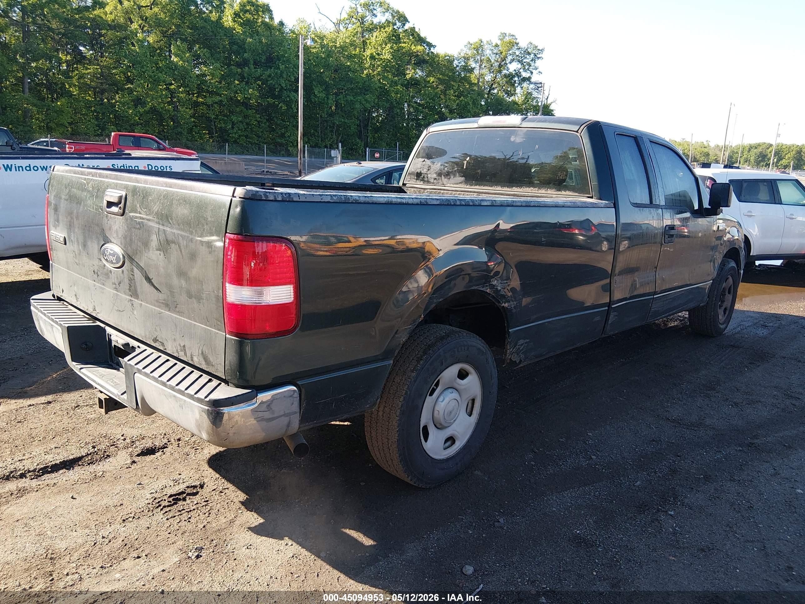 2004 Ford F-150 Xl/xlt Green vin: 1FTVX12584NB73287