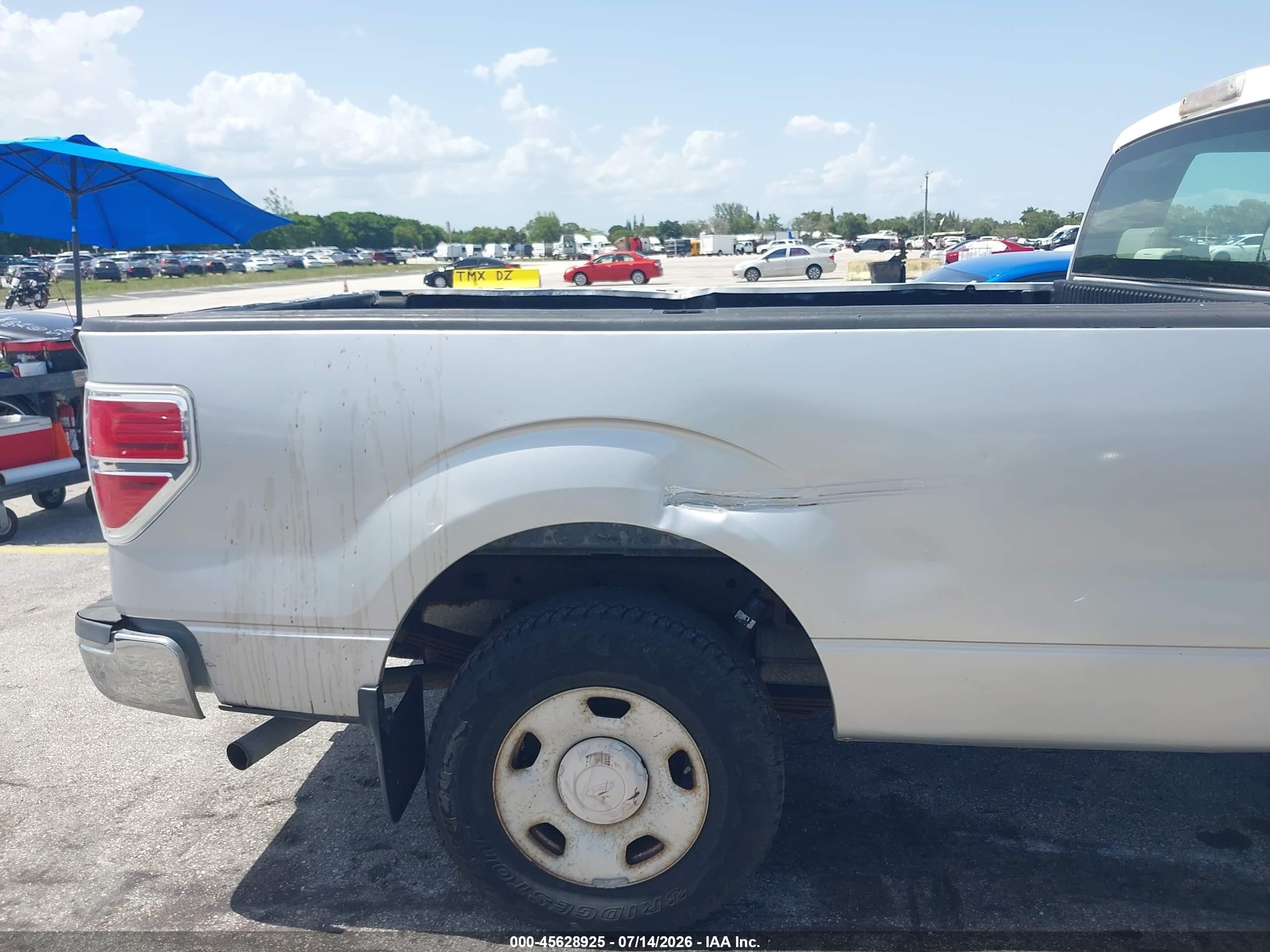 2009 Ford F-150 Xl/xl W/midbox Prep/xlt/xlt W/midbox Prep Silver vin: 1FTVX12V69KC43300