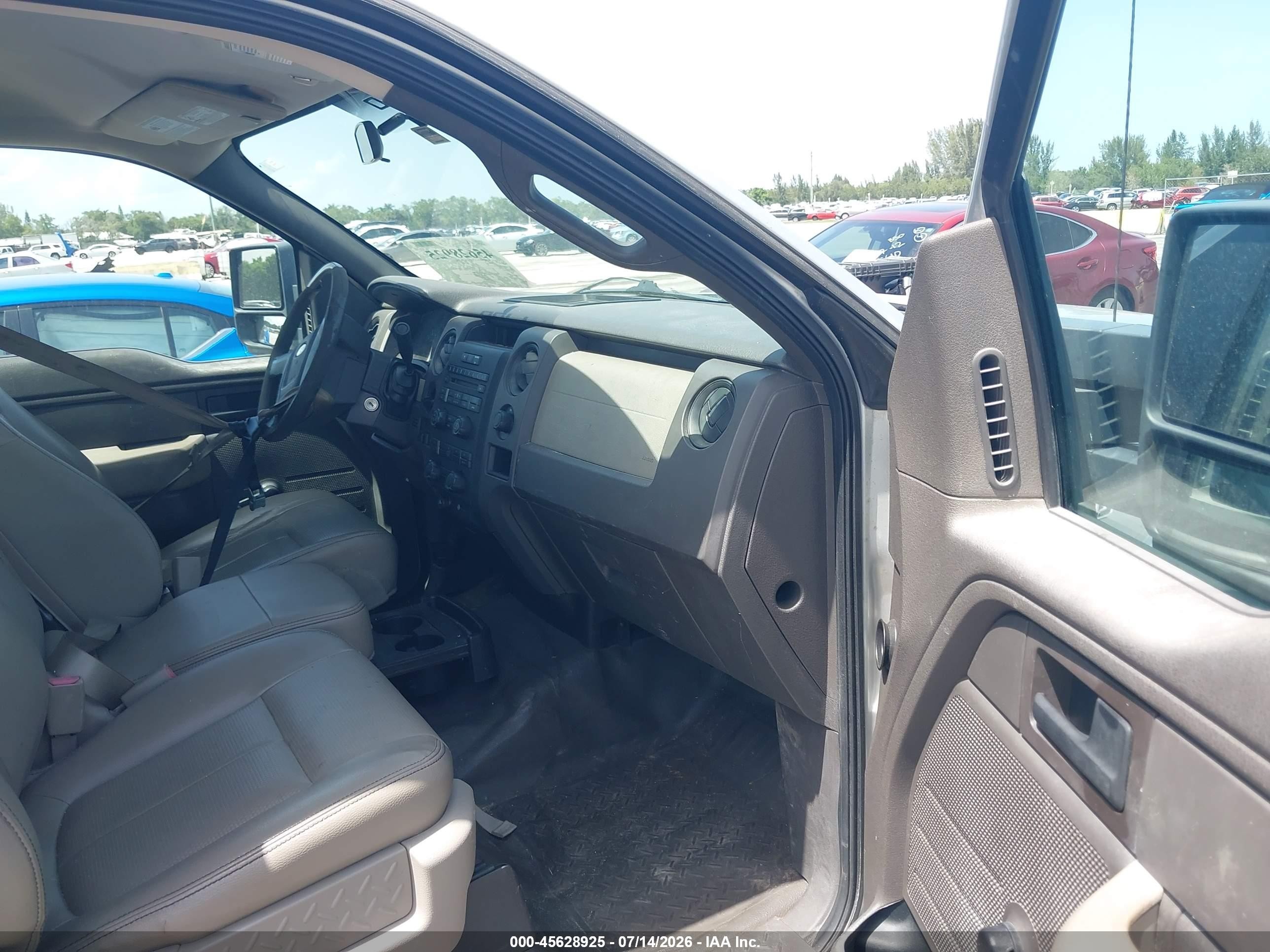 2009 Ford F-150 Xl/xl W/midbox Prep/xlt/xlt W/midbox Prep Silver vin: 1FTVX12V69KC43300