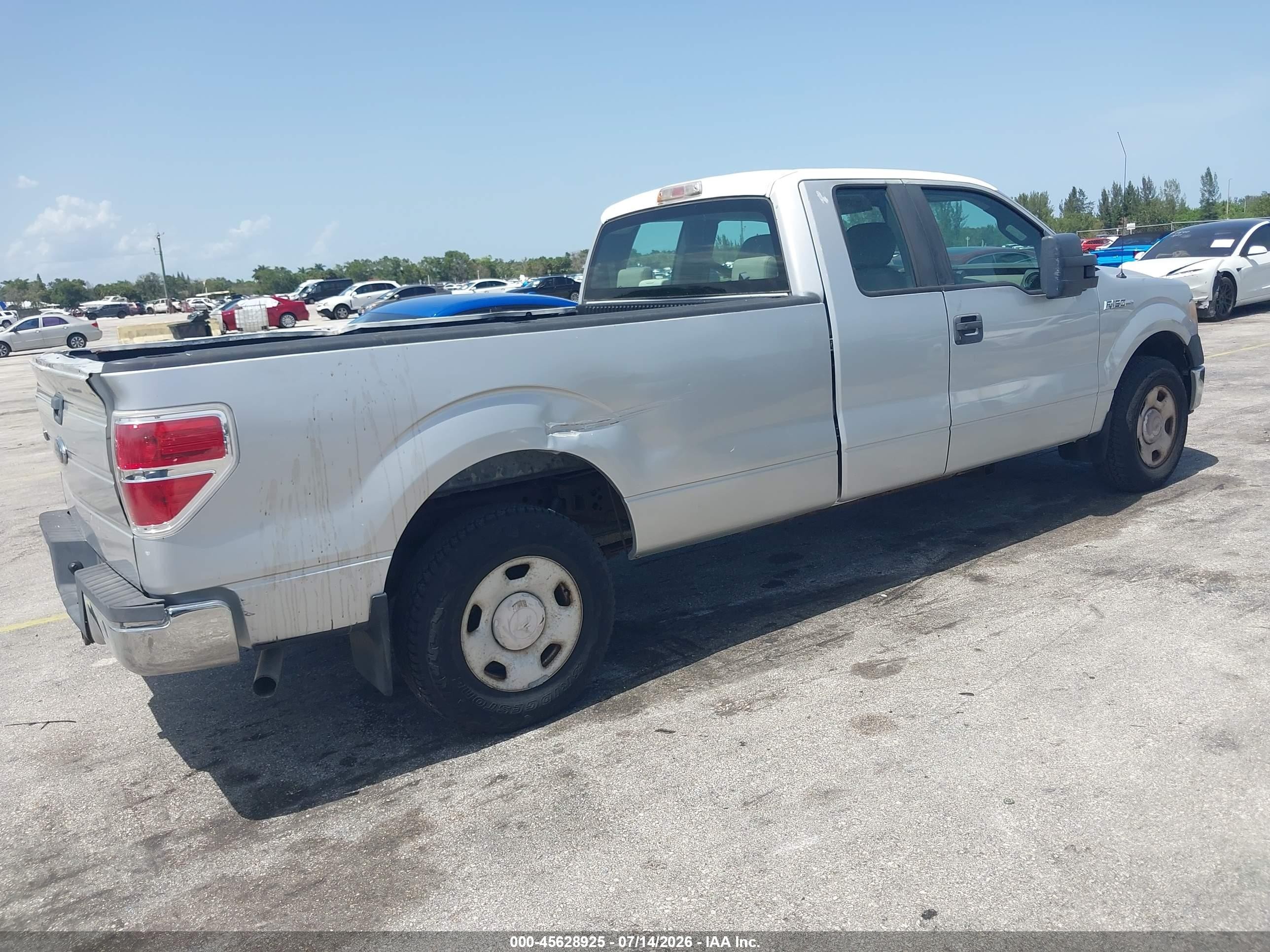 2009 Ford F-150 Xl/xl W/midbox Prep/xlt/xlt W/midbox Prep Silver vin: 1FTVX12V69KC43300