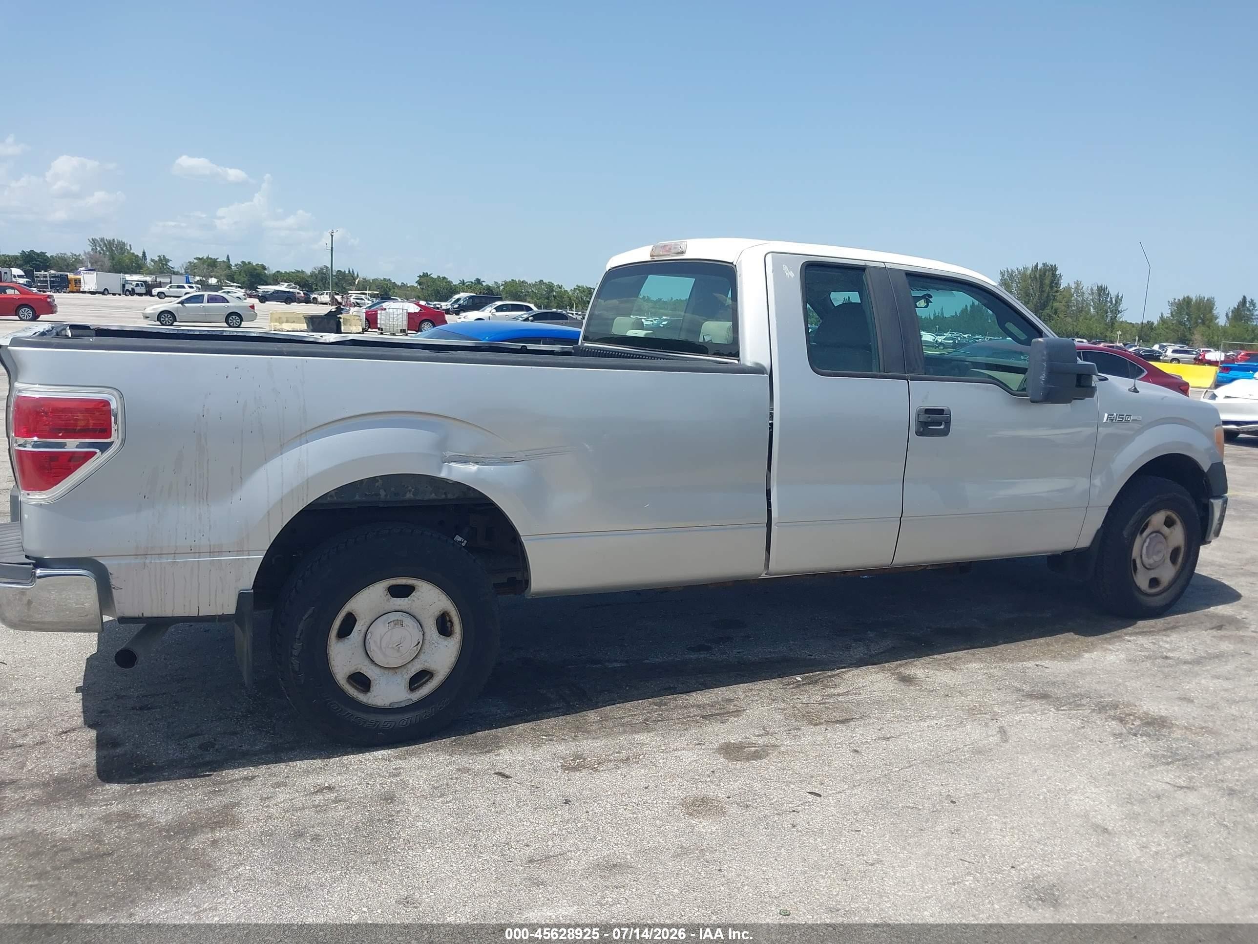 2009 Ford F-150 Xl/xl W/midbox Prep/xlt/xlt W/midbox Prep Silver vin: 1FTVX12V69KC43300