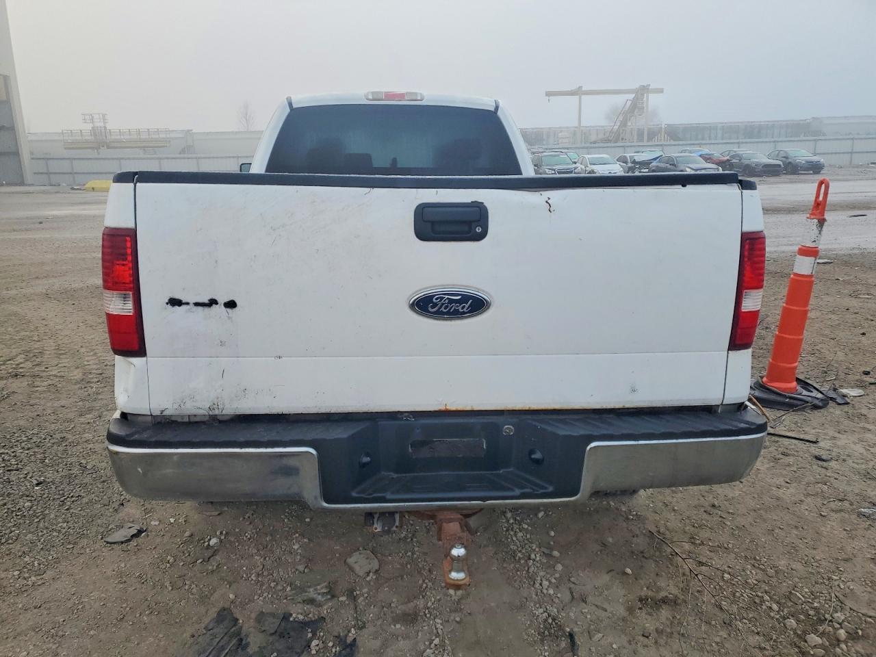 2004 Ford F150 White vin: 1FTVX14524NA56866