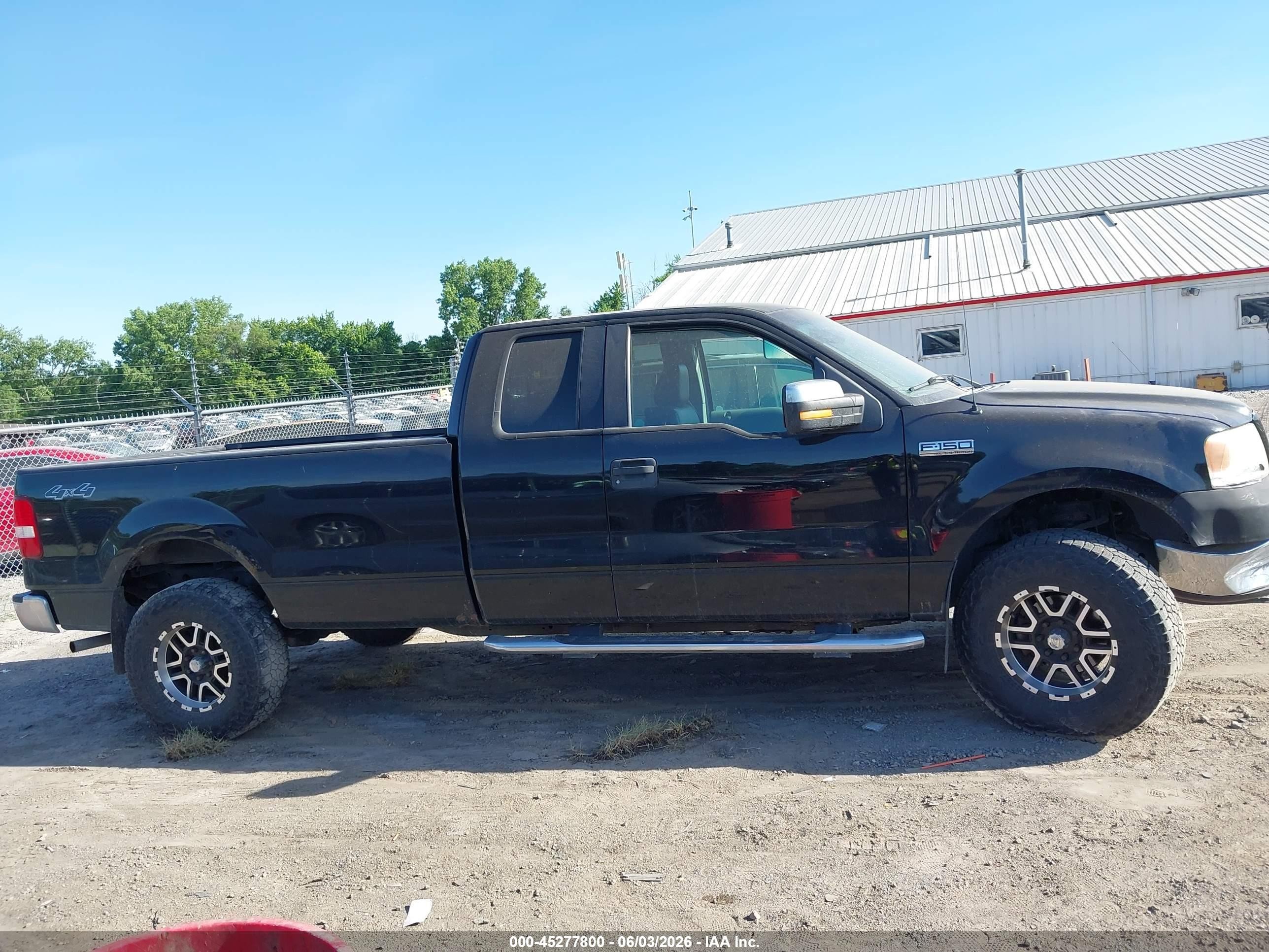 2005 Ford F-150 Fx4/lariat/xl/xlt Black vin: 1FTVX14545NB62737