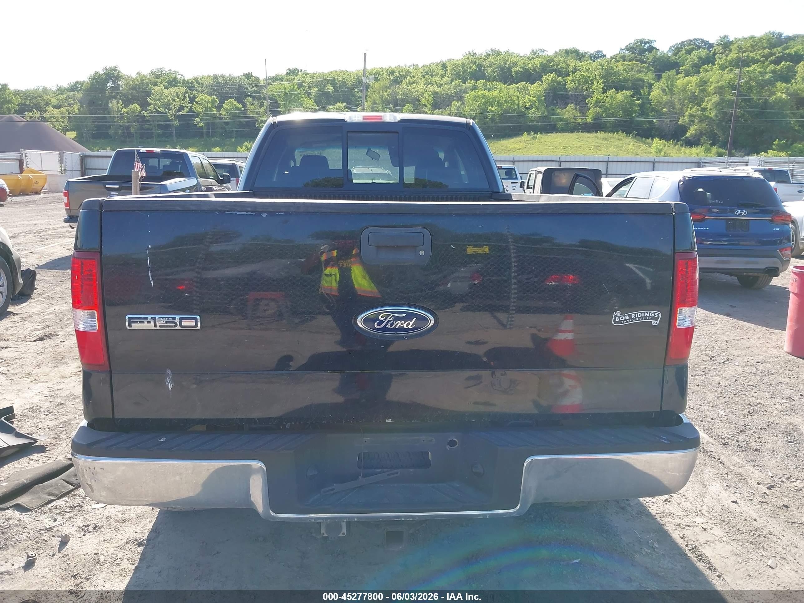 2005 Ford F-150 Fx4/lariat/xl/xlt Black vin: 1FTVX14545NB62737