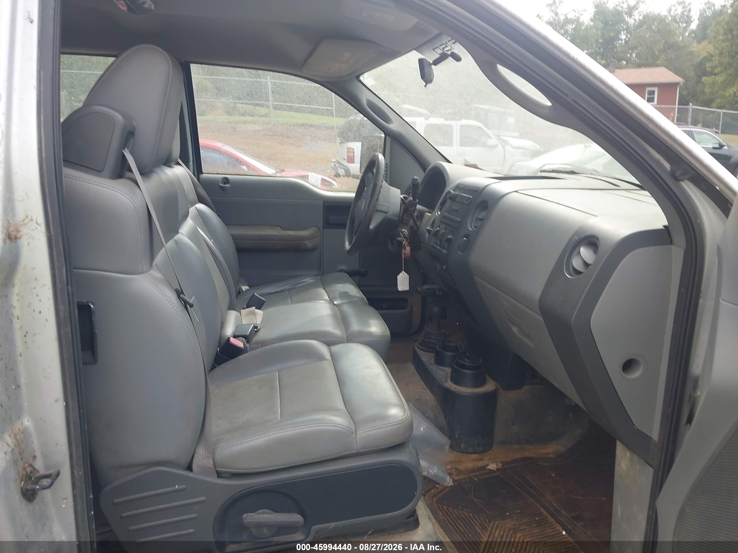 2005 Ford F-150 Fx4/lariat/xl/xlt Silver vin: 1FTVX14575NB22944