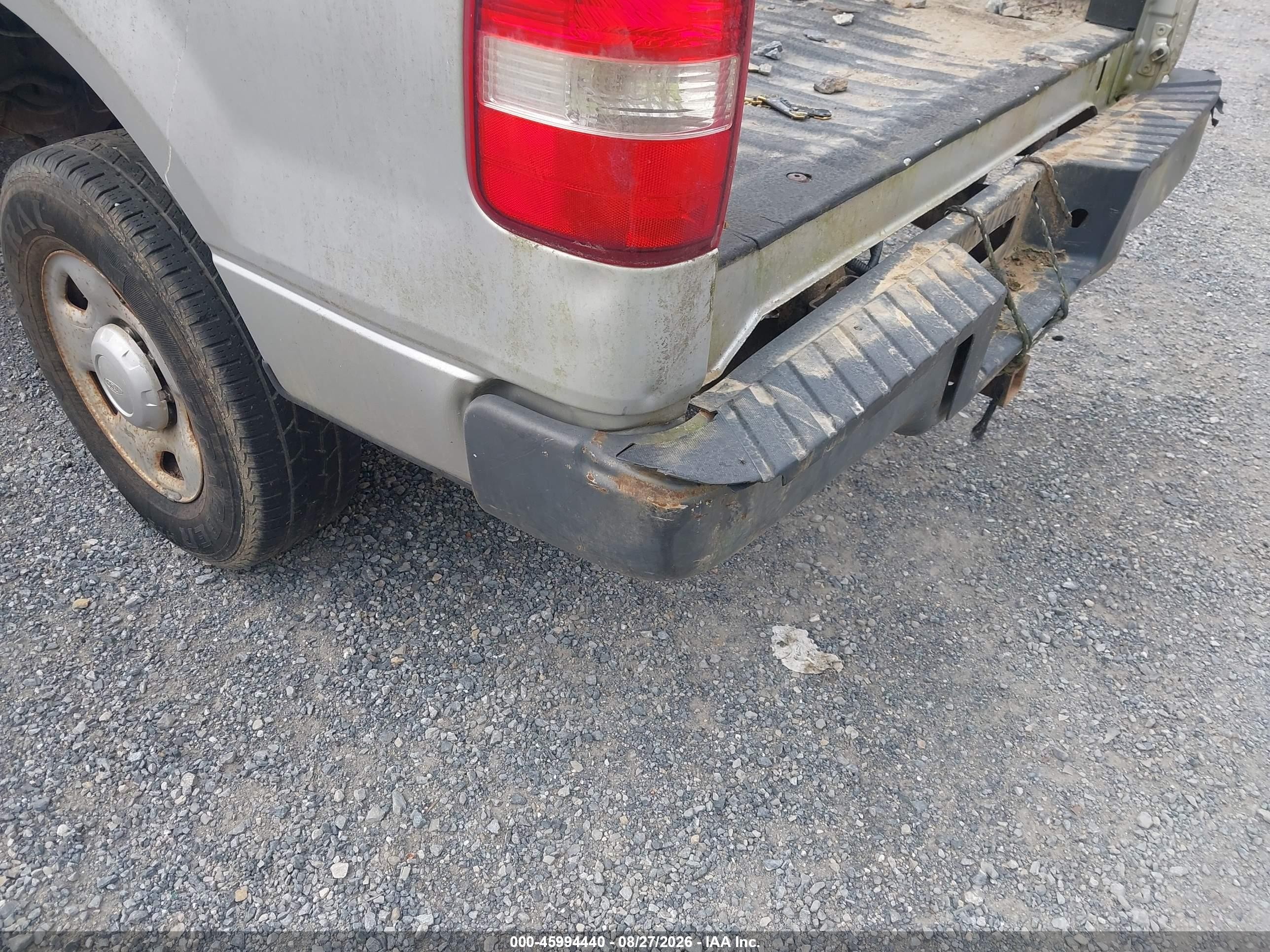 2005 Ford F-150 Fx4/lariat/xl/xlt Silver vin: 1FTVX14575NB22944