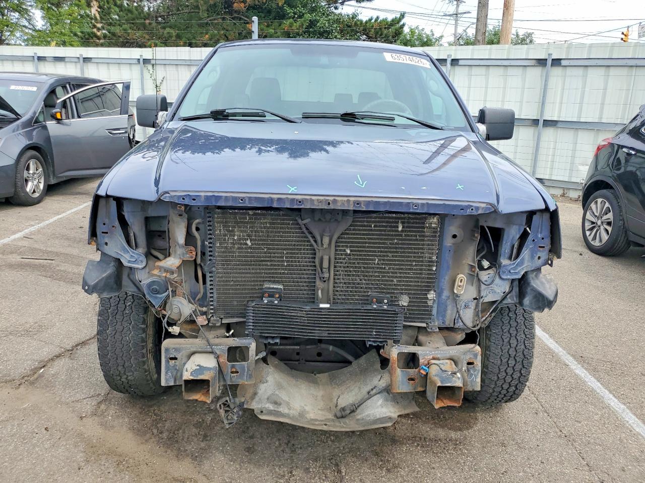2006 Ford F150 Blue vin: 1FTVX14576NB35162