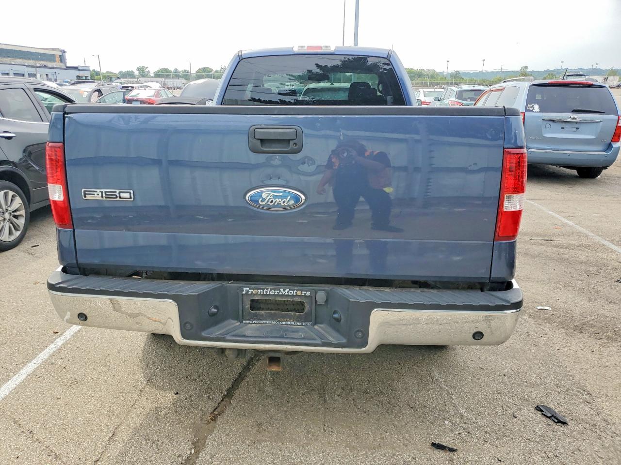 2006 Ford F150 Blue vin: 1FTVX14576NB35162