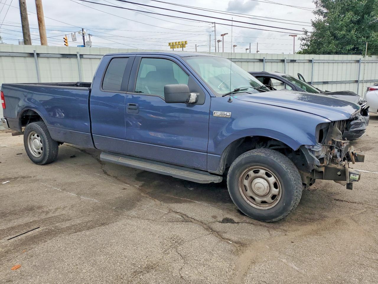 2006 Ford F150 Blue vin: 1FTVX14576NB35162
