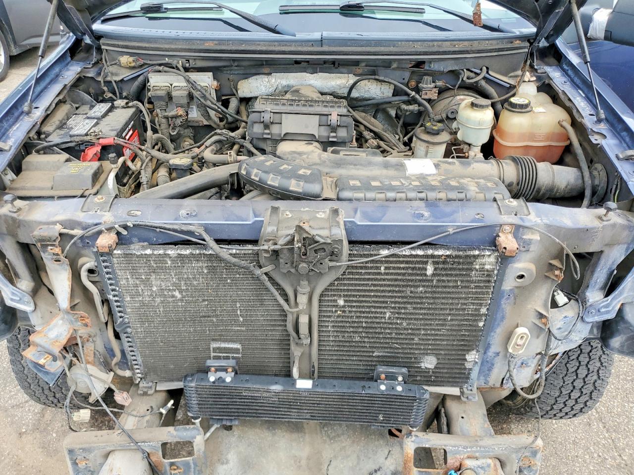 2006 Ford F150 Blue vin: 1FTVX14576NB35162