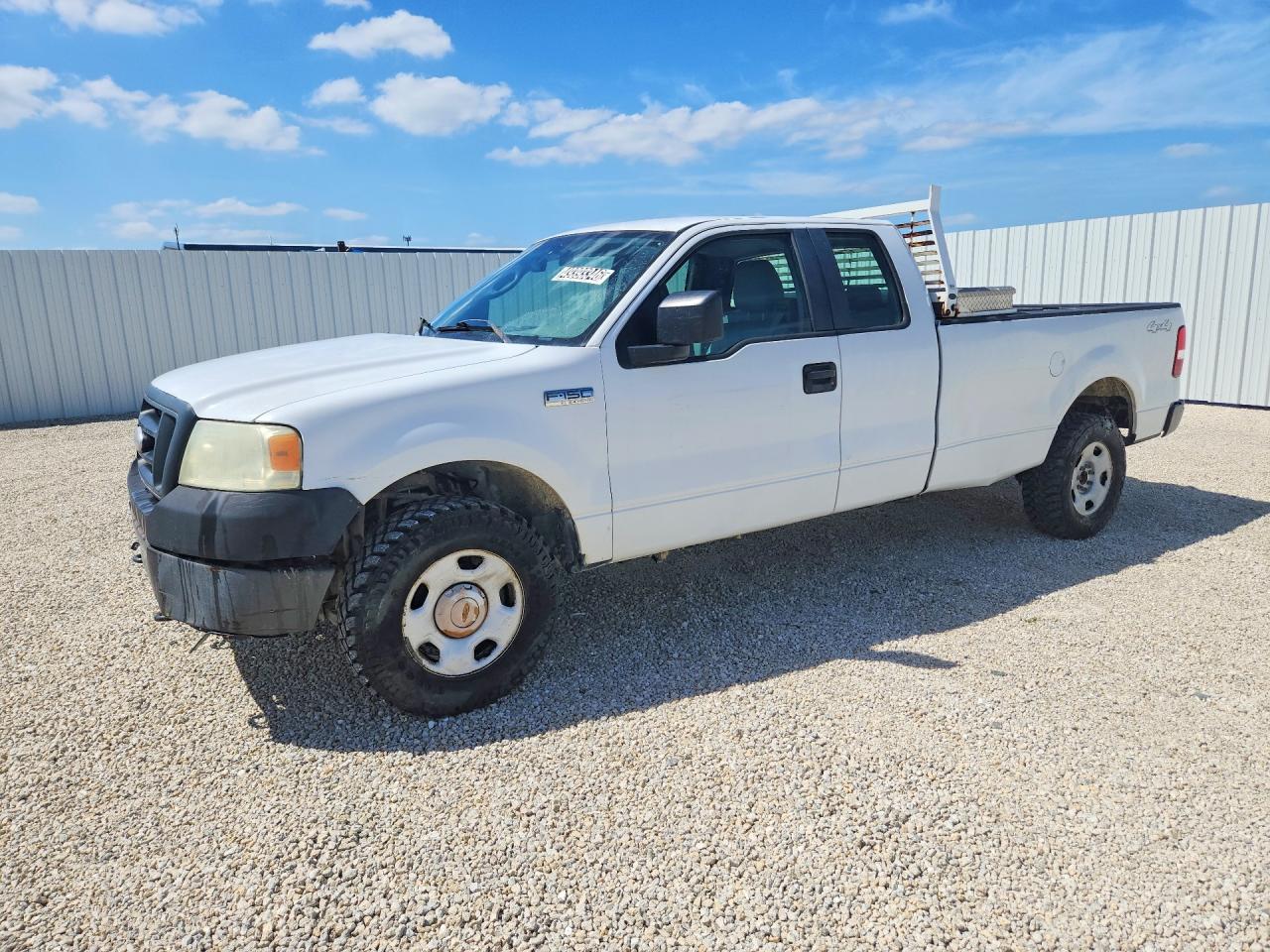2007 Ford F150 Белый vin: 1FTVX14577NA37069