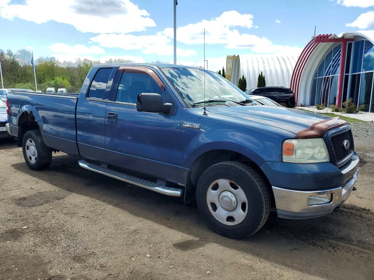 2004 Ford F150 Blue vin: 1FTVX14594NA31401