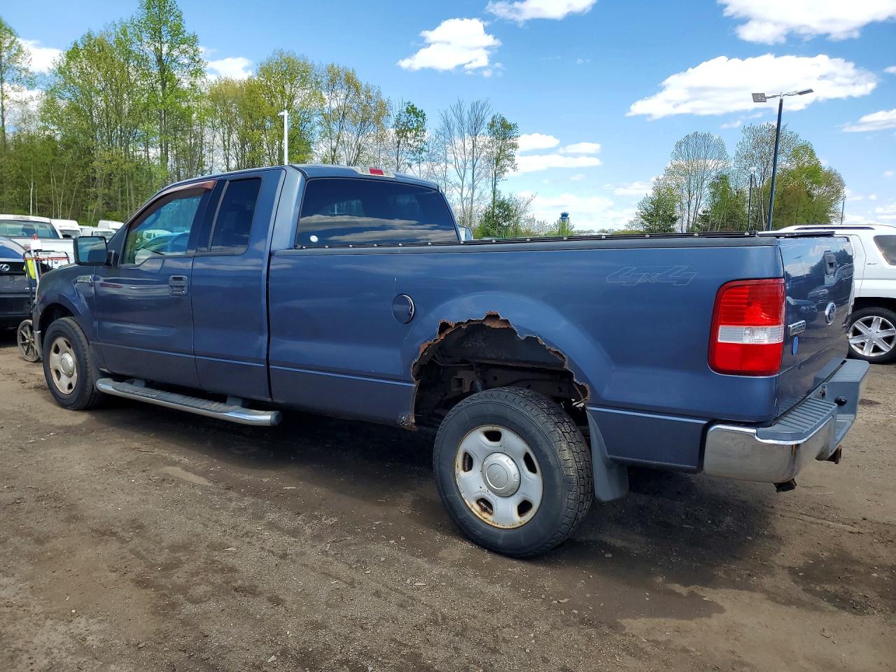 2004 Ford F150 Blue vin: 1FTVX14594NA31401