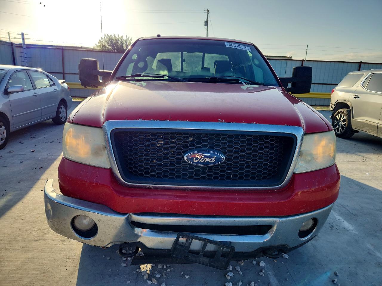 2008 Ford F150 Красный vin: 1FTVX14598KE33149