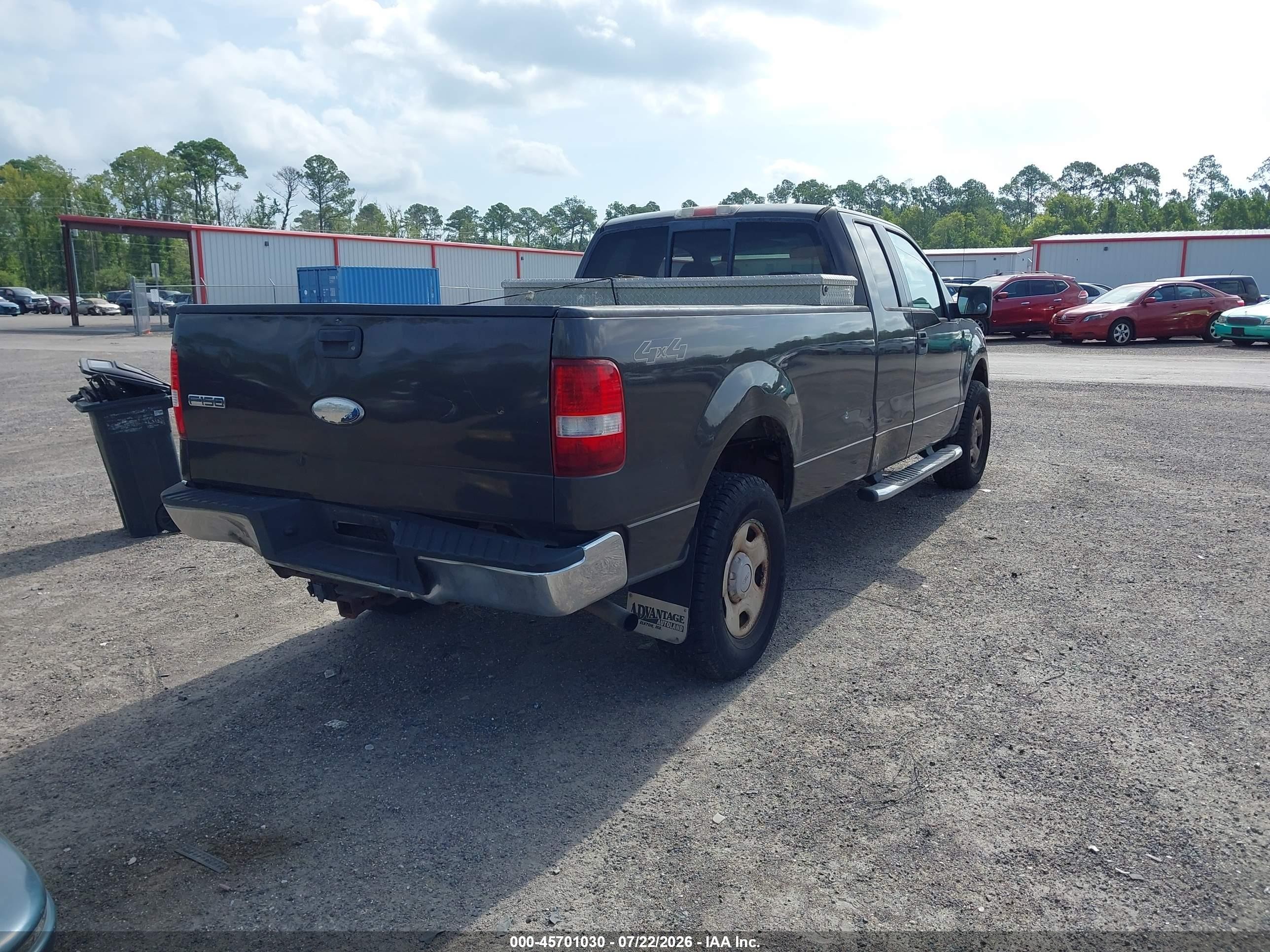 2006 Ford F-150 Fx4/lariat/xl/xlt Brown vin: 1FTVX145X6NA66922