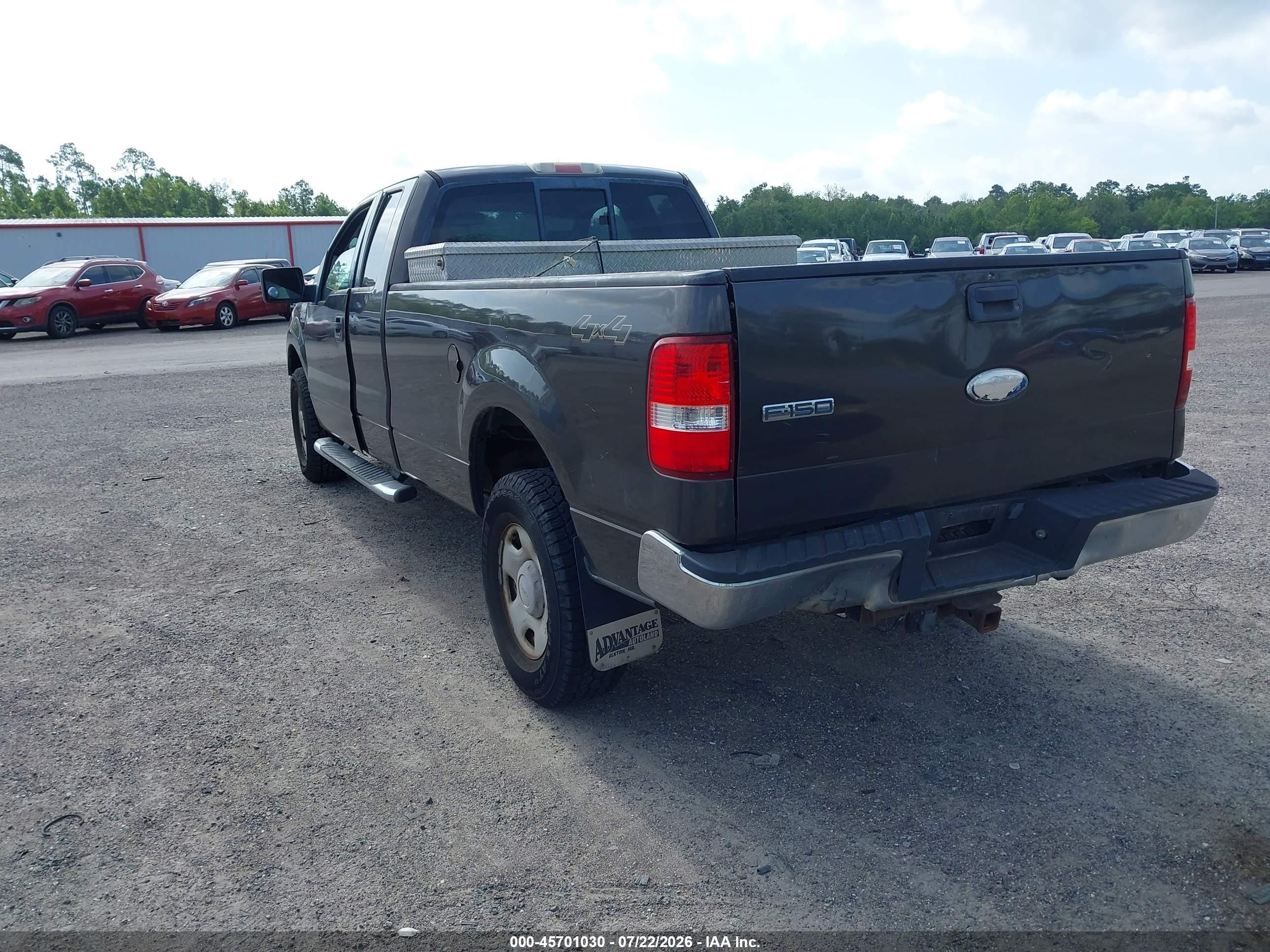 2006 Ford F-150 Fx4/lariat/xl/xlt Brown vin: 1FTVX145X6NA66922