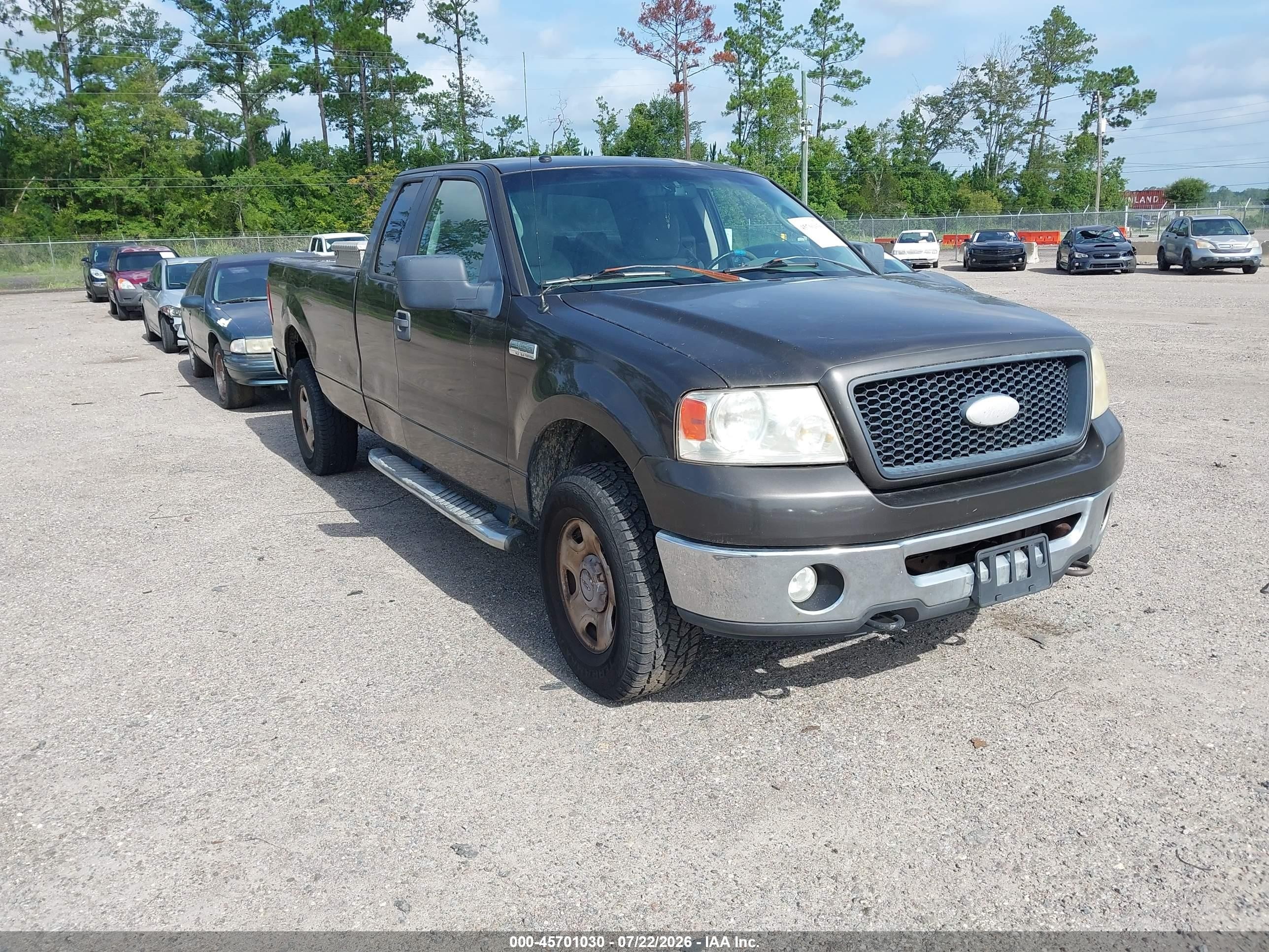 2006 Ford F-150 Fx4/lariat/xl/xlt Brown vin: 1FTVX145X6NA66922