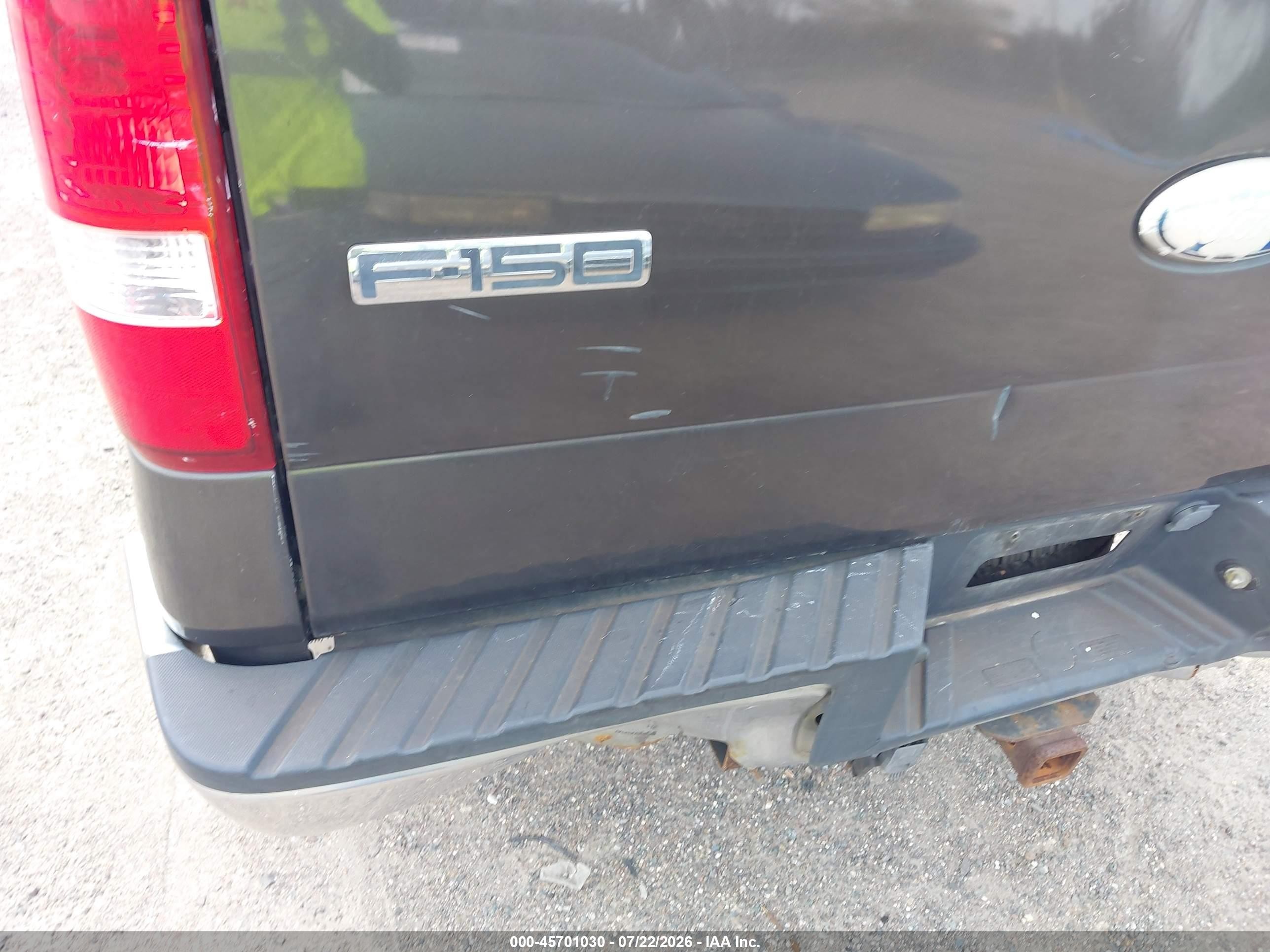 2006 Ford F-150 Fx4/lariat/xl/xlt Brown vin: 1FTVX145X6NA66922