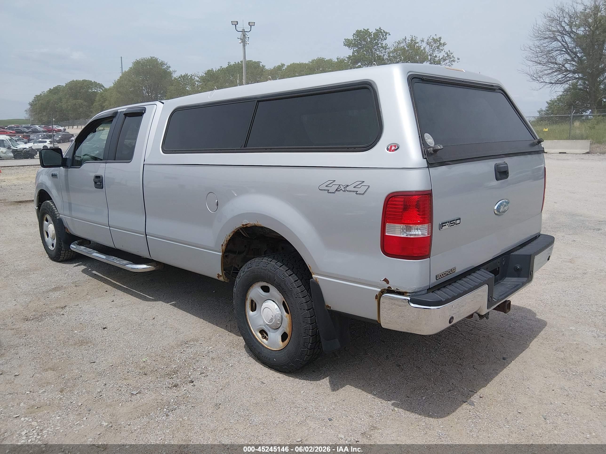 2006 Ford F-150 Fx4/lariat/xl/xlt Silver vin: 1FTVX145X6NB68902