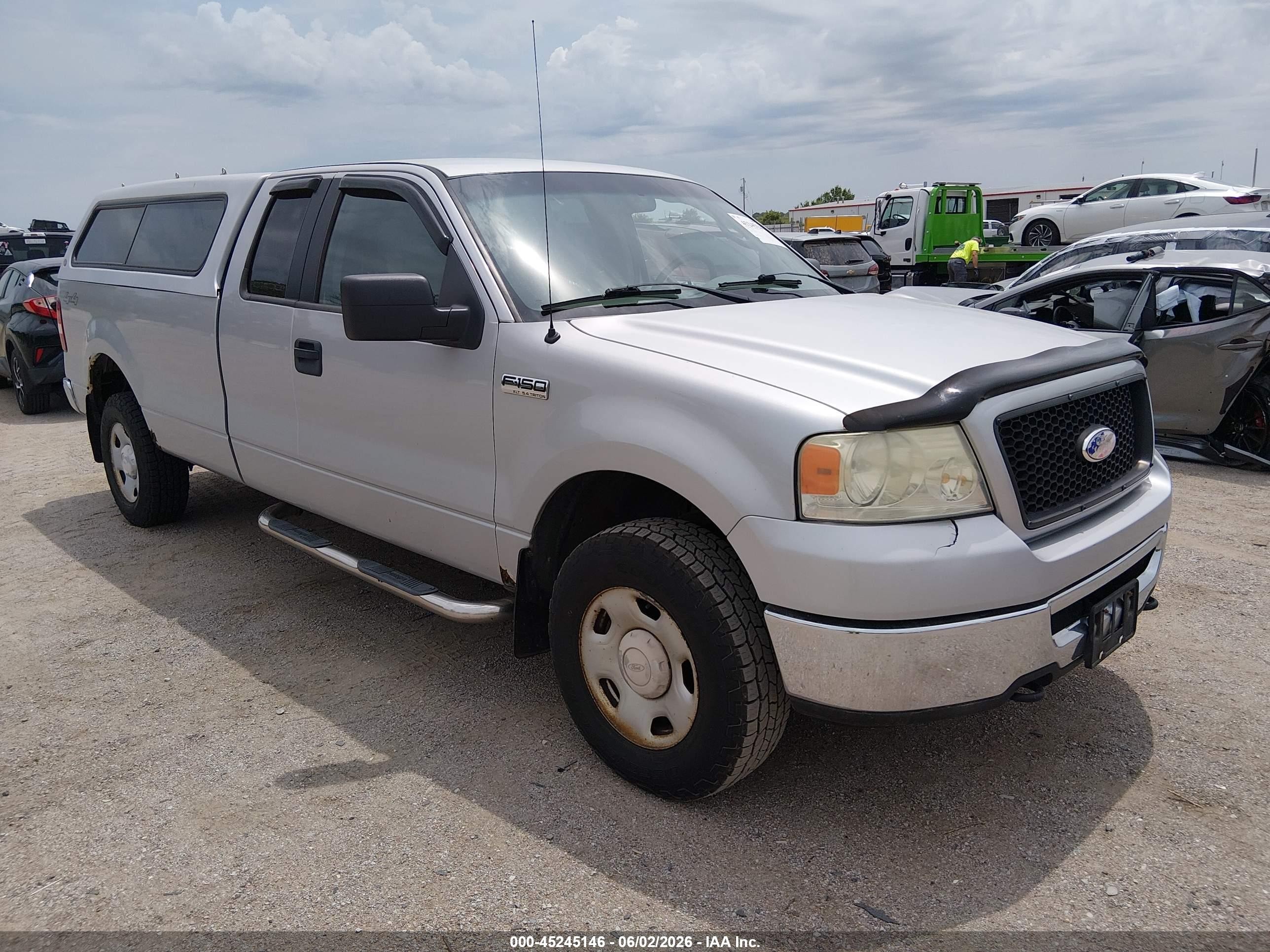 2006 Ford F-150 Fx4/lariat/xl/xlt Silver vin: 1FTVX145X6NB68902