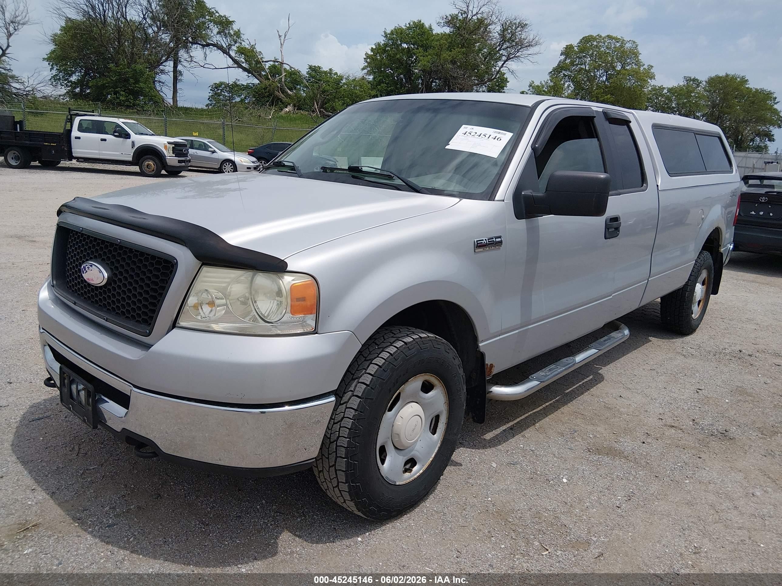 2006 Ford F-150 Fx4/lariat/xl/xlt Silver vin: 1FTVX145X6NB68902