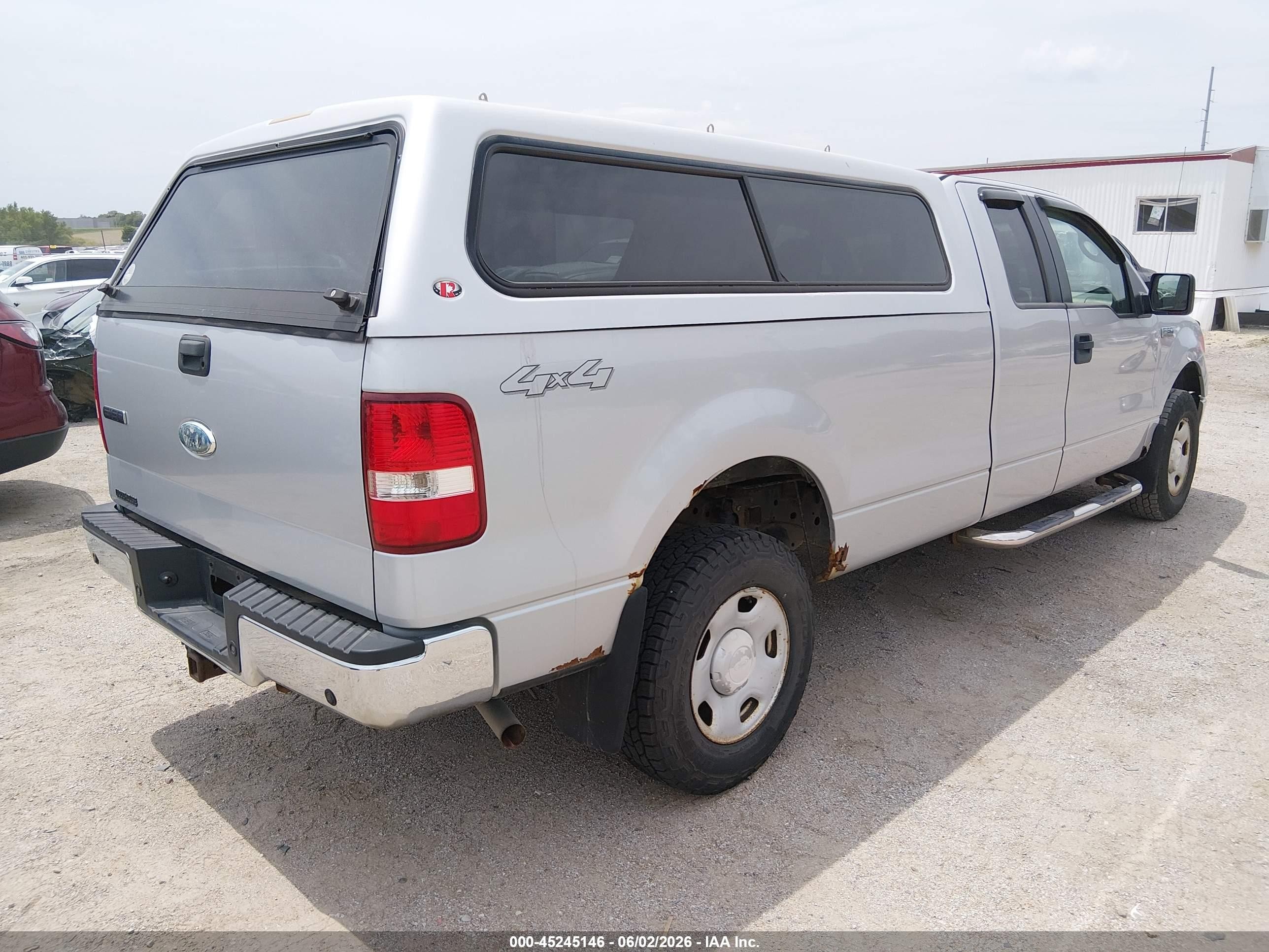 2006 Ford F-150 Fx4/lariat/xl/xlt Silver vin: 1FTVX145X6NB68902