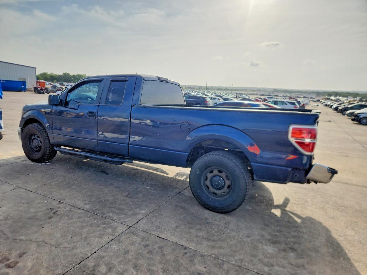 2013 Ford F150 Super Cab Синий vin: 1FTVX1CF5DKD00067