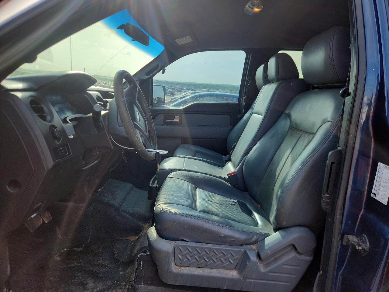 2013 Ford F150 Super Cab Синий vin: 1FTVX1CF5DKD00067