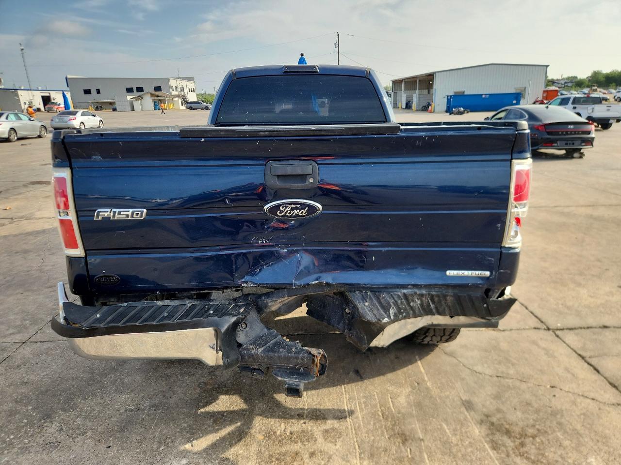 2013 Ford F150 Super Cab Синий vin: 1FTVX1CF5DKD00067