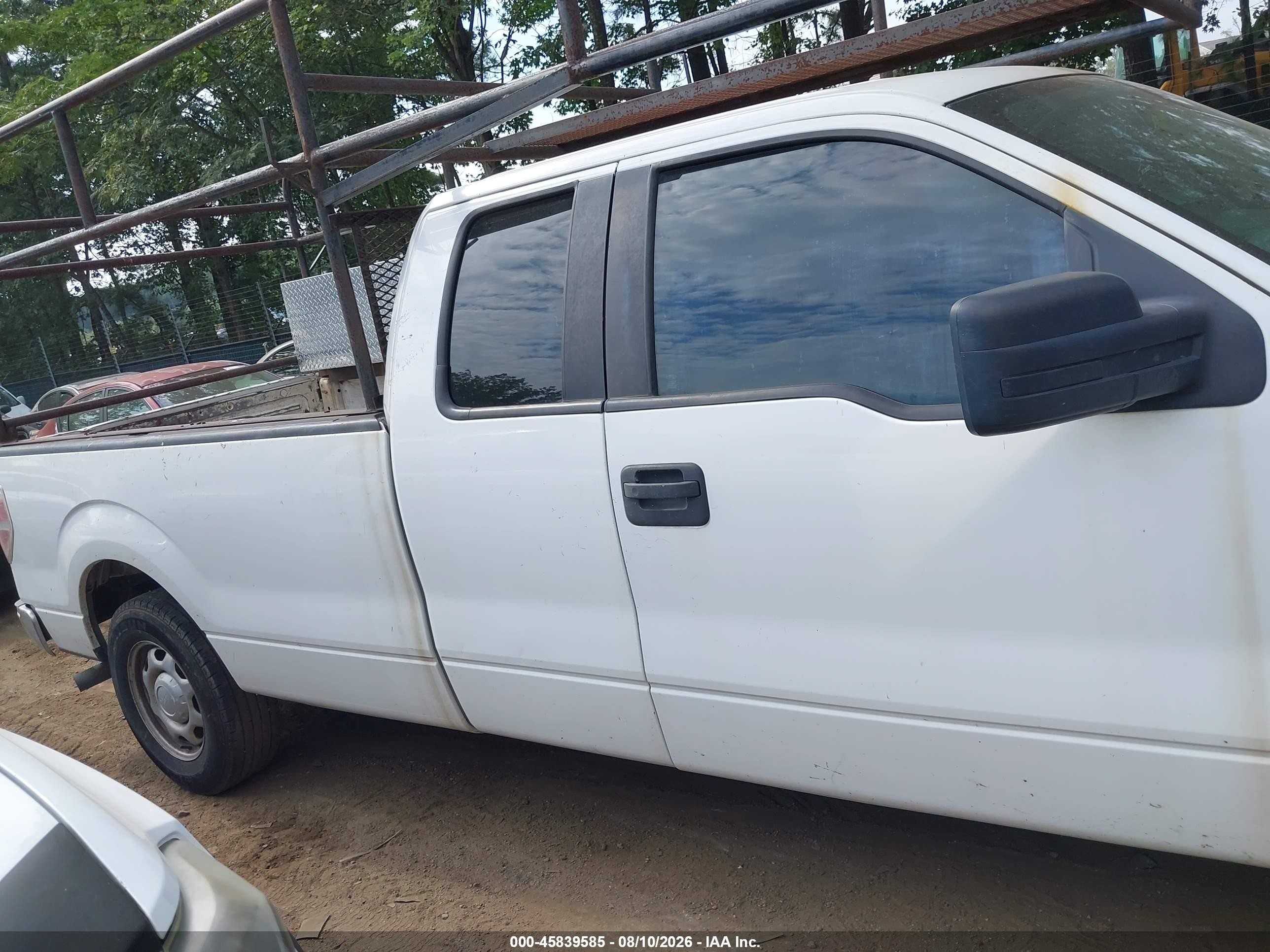 2014 Ford F-150 Xl White vin: 1FTVX1CFXEKF27448