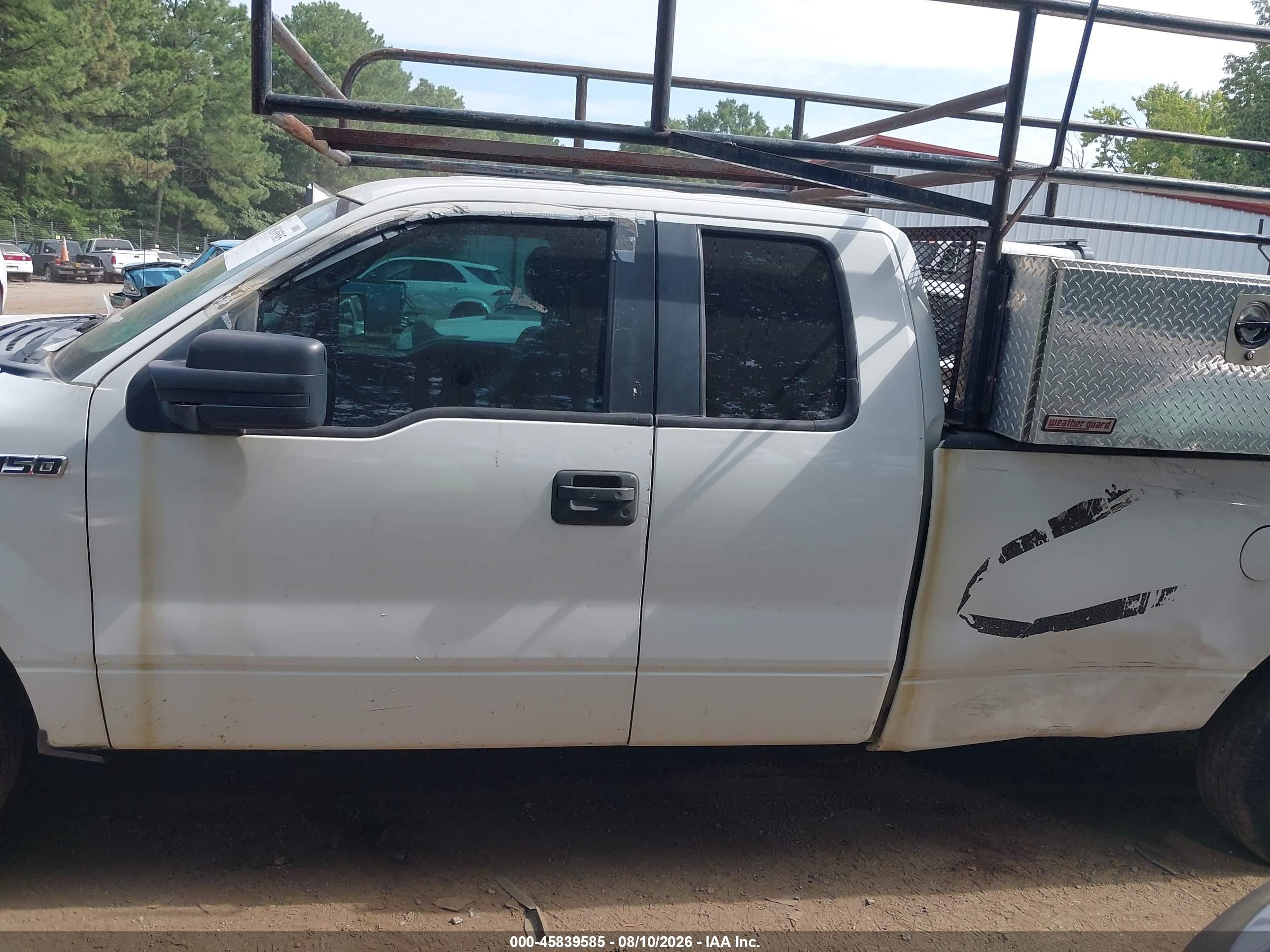 2014 Ford F-150 Xl White vin: 1FTVX1CFXEKF27448