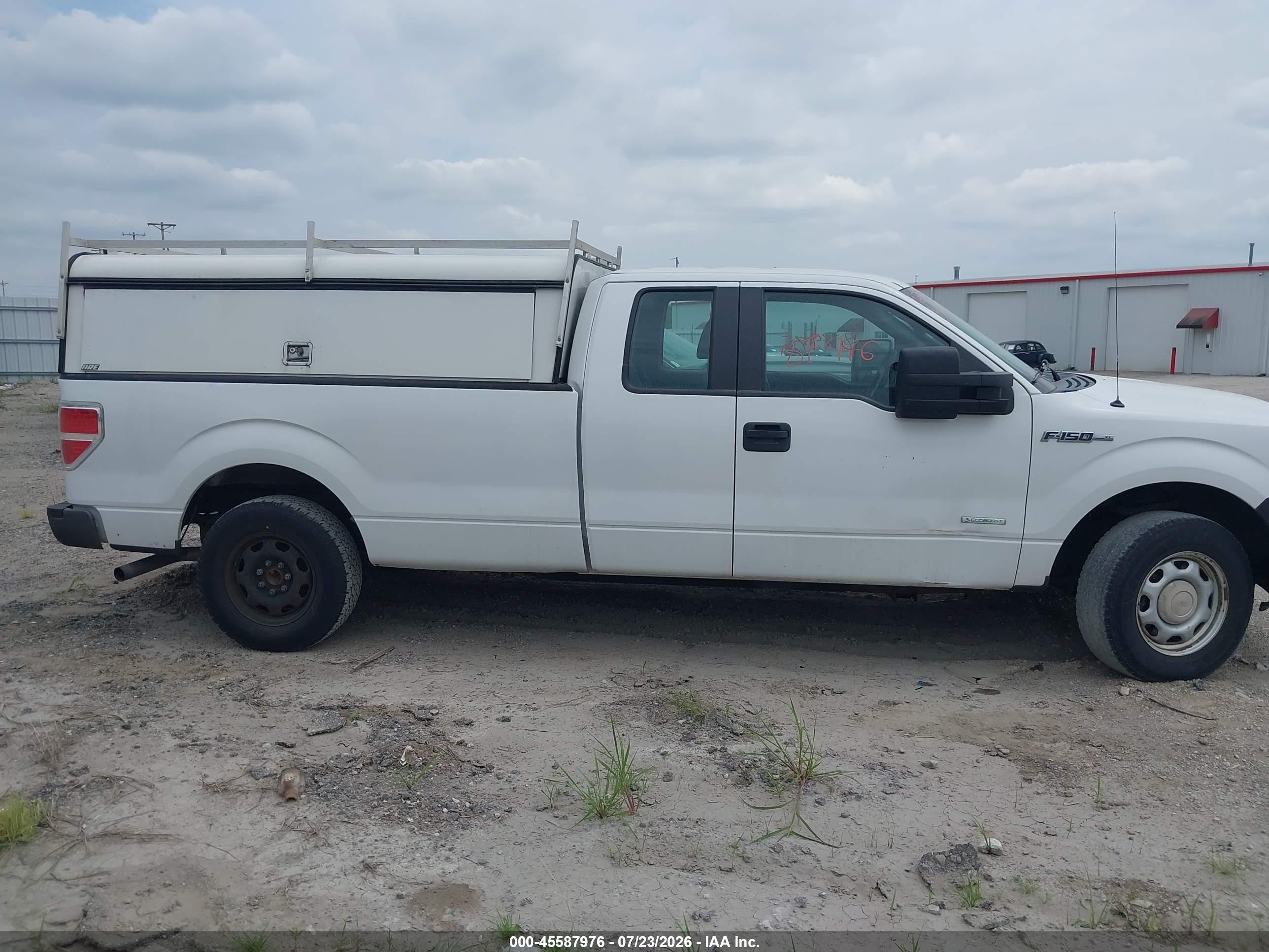 2014 Ford F-150 Xl White vin: 1FTVX1CT3EKD70285