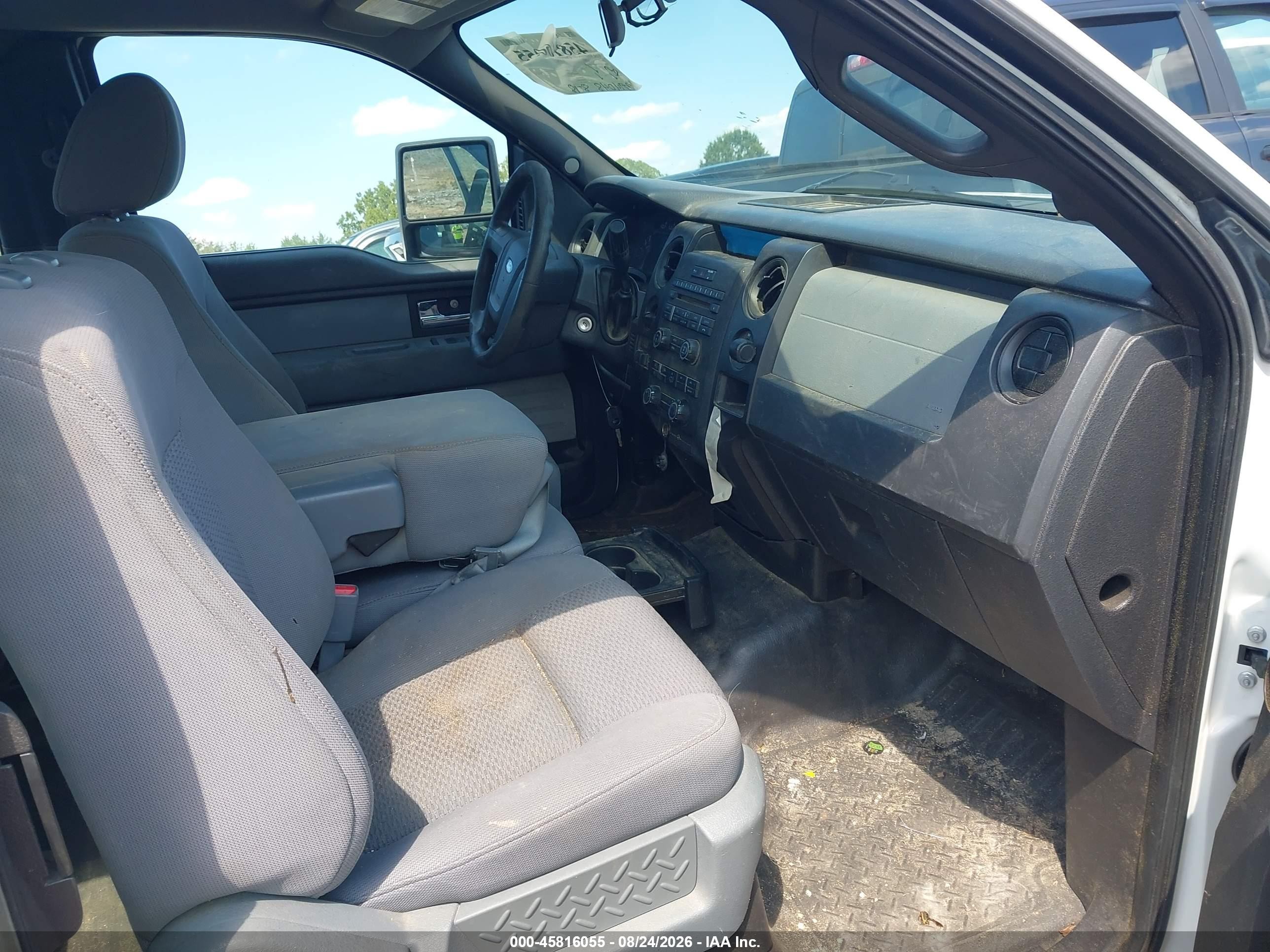 2013 Ford F-150 Xl W/hd Payload Pkg White vin: 1FTVX1CT8DKE18930