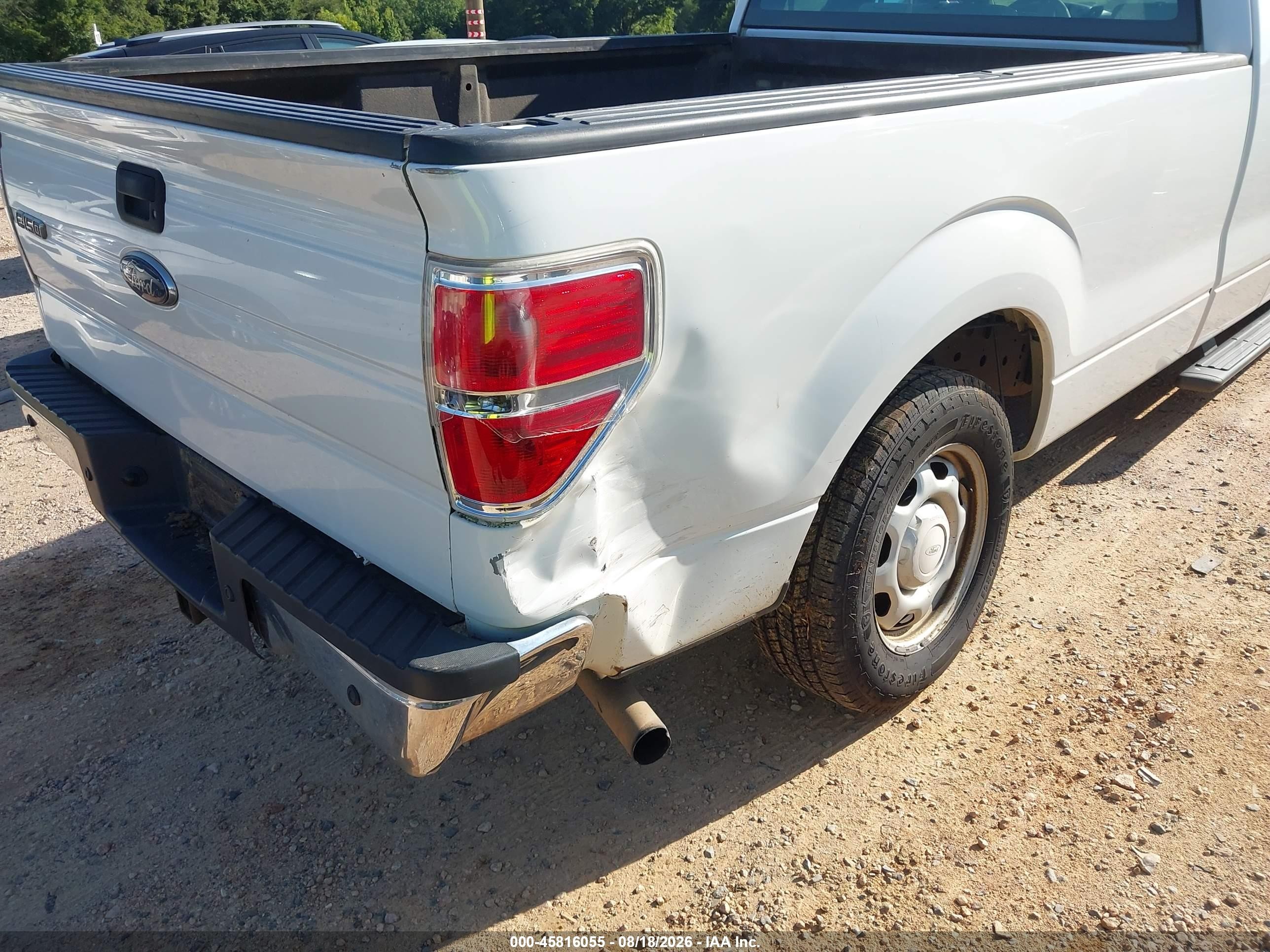 2013 Ford F-150 Xl W/hd Payload Pkg White vin: 1FTVX1CT8DKE18930