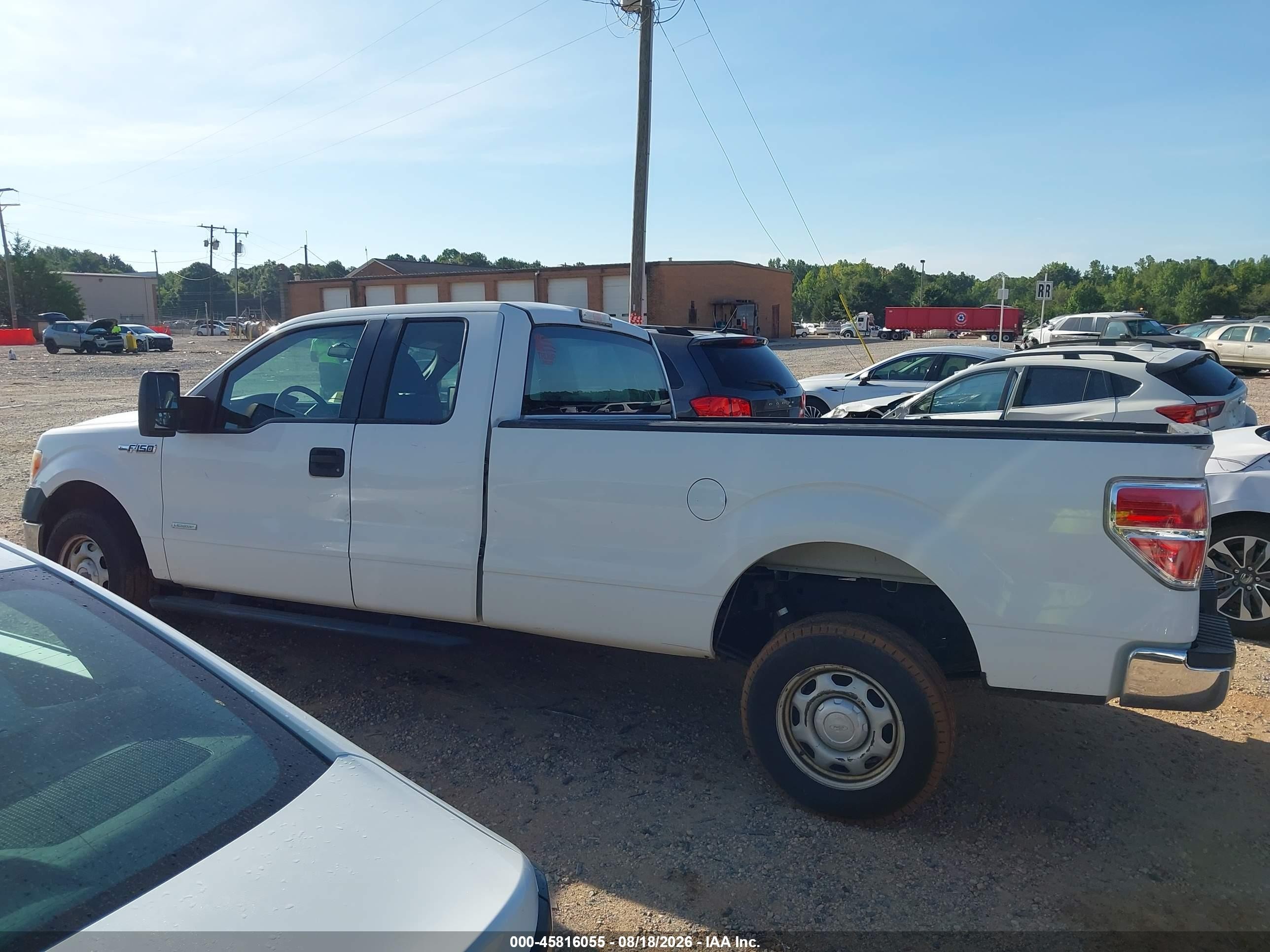 2013 Ford F-150 Xl W/hd Payload Pkg White vin: 1FTVX1CT8DKE18930