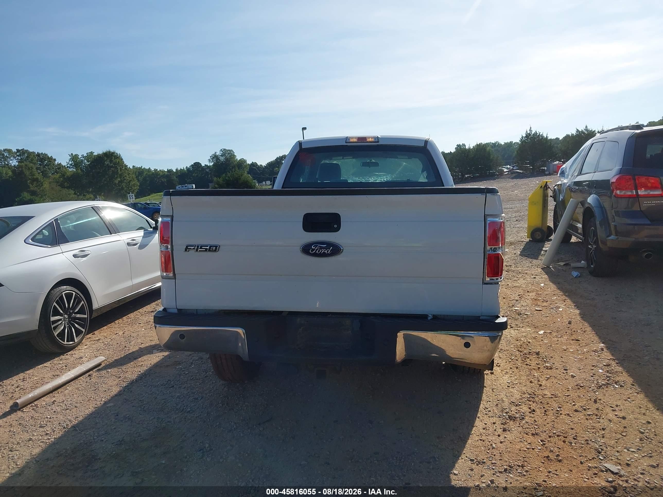 2013 Ford F-150 Xl W/hd Payload Pkg White vin: 1FTVX1CT8DKE18930