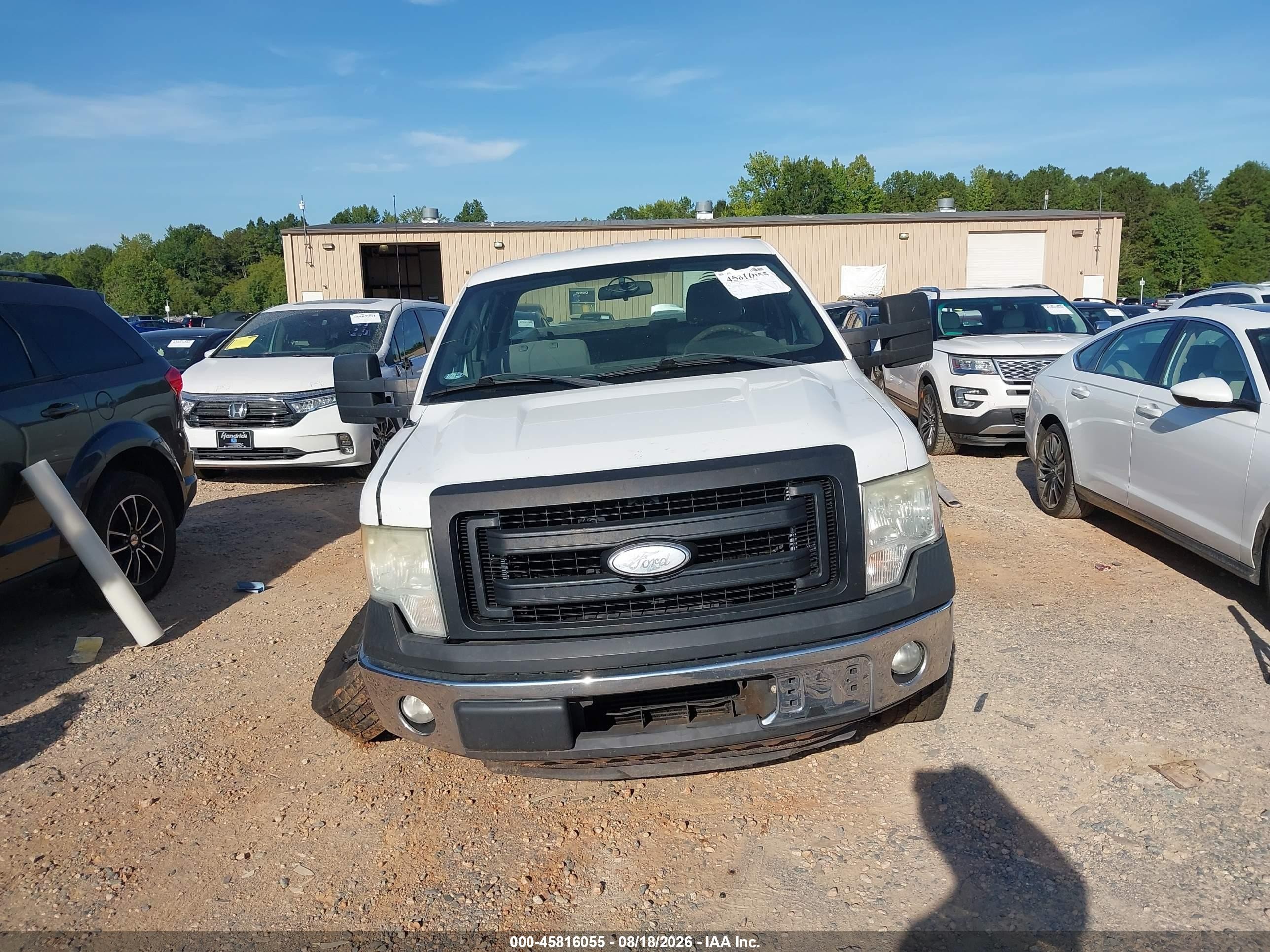 2013 Ford F-150 Xl W/hd Payload Pkg White vin: 1FTVX1CT8DKE18930