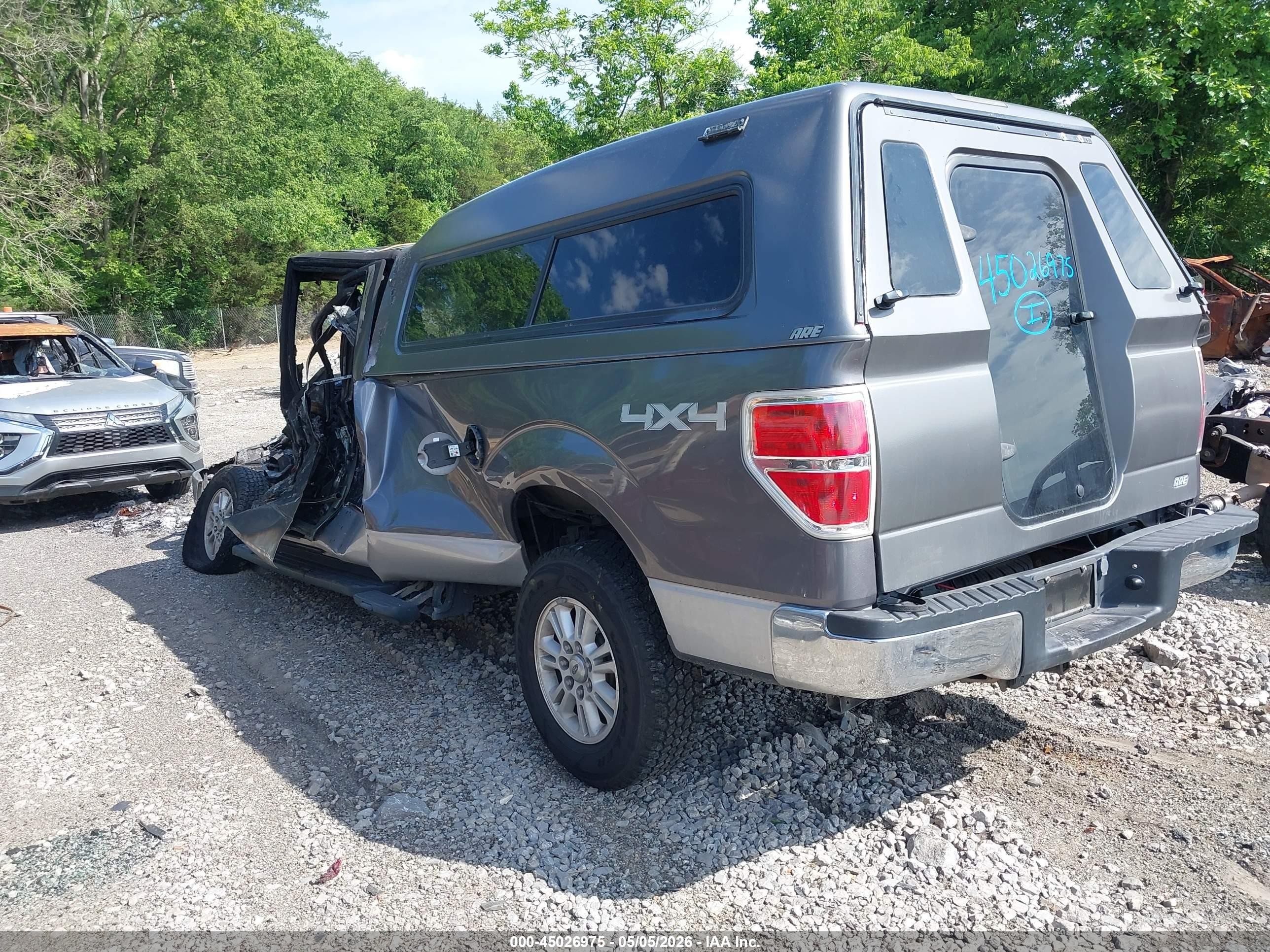 2011 Ford F-150 Xlt Gray vin: 1FTVX1EF0BKD41068