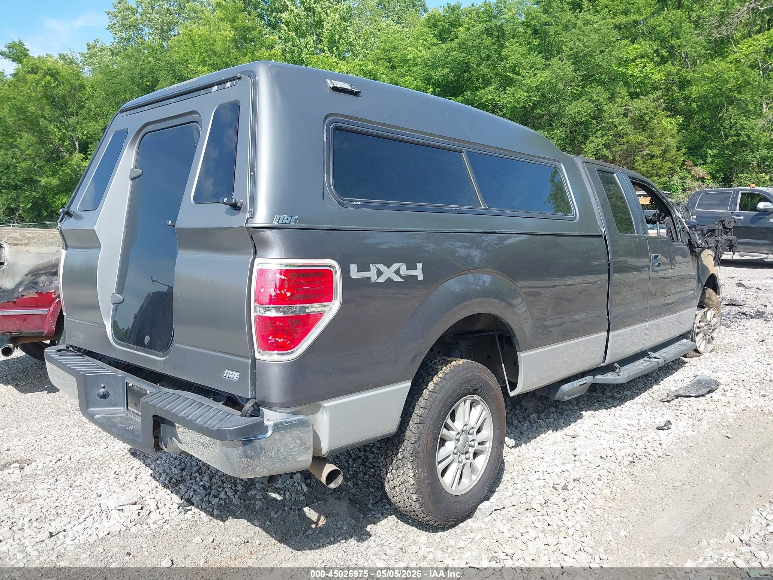 2011 Ford F-150 Xlt Gray vin: 1FTVX1EF0BKD41068
