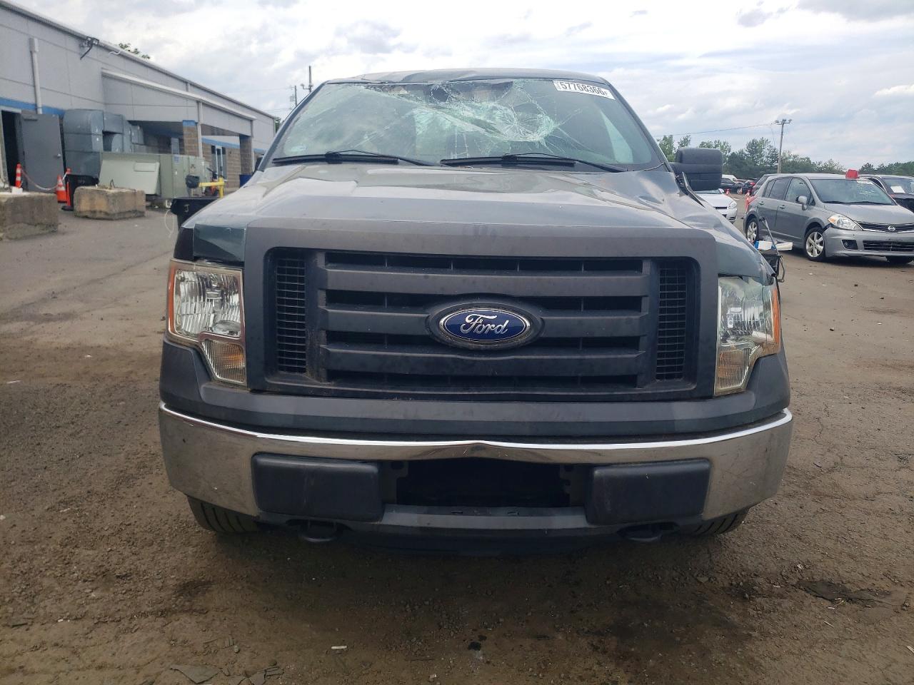 2011 Ford F150 Super Cab Green vin: 1FTVX1EF3BKE06480