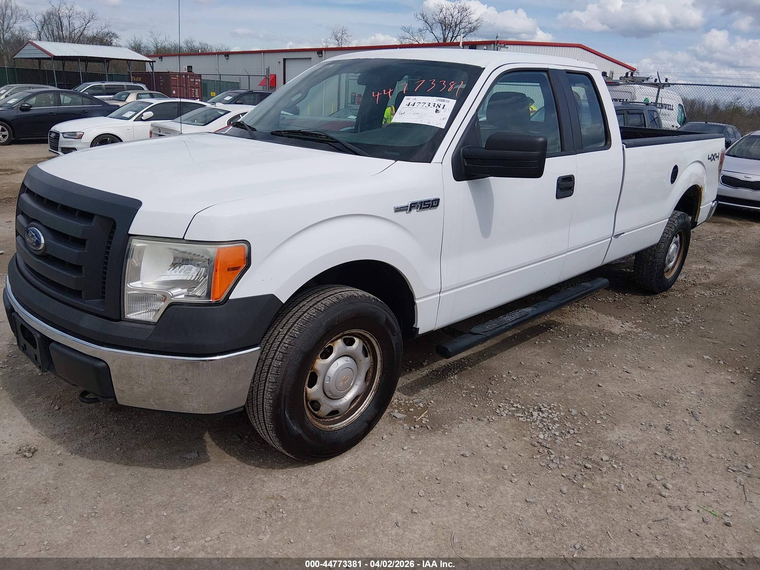 2012 Ford F-150 Xl Белый vin: 1FTVX1EF3CKD06476