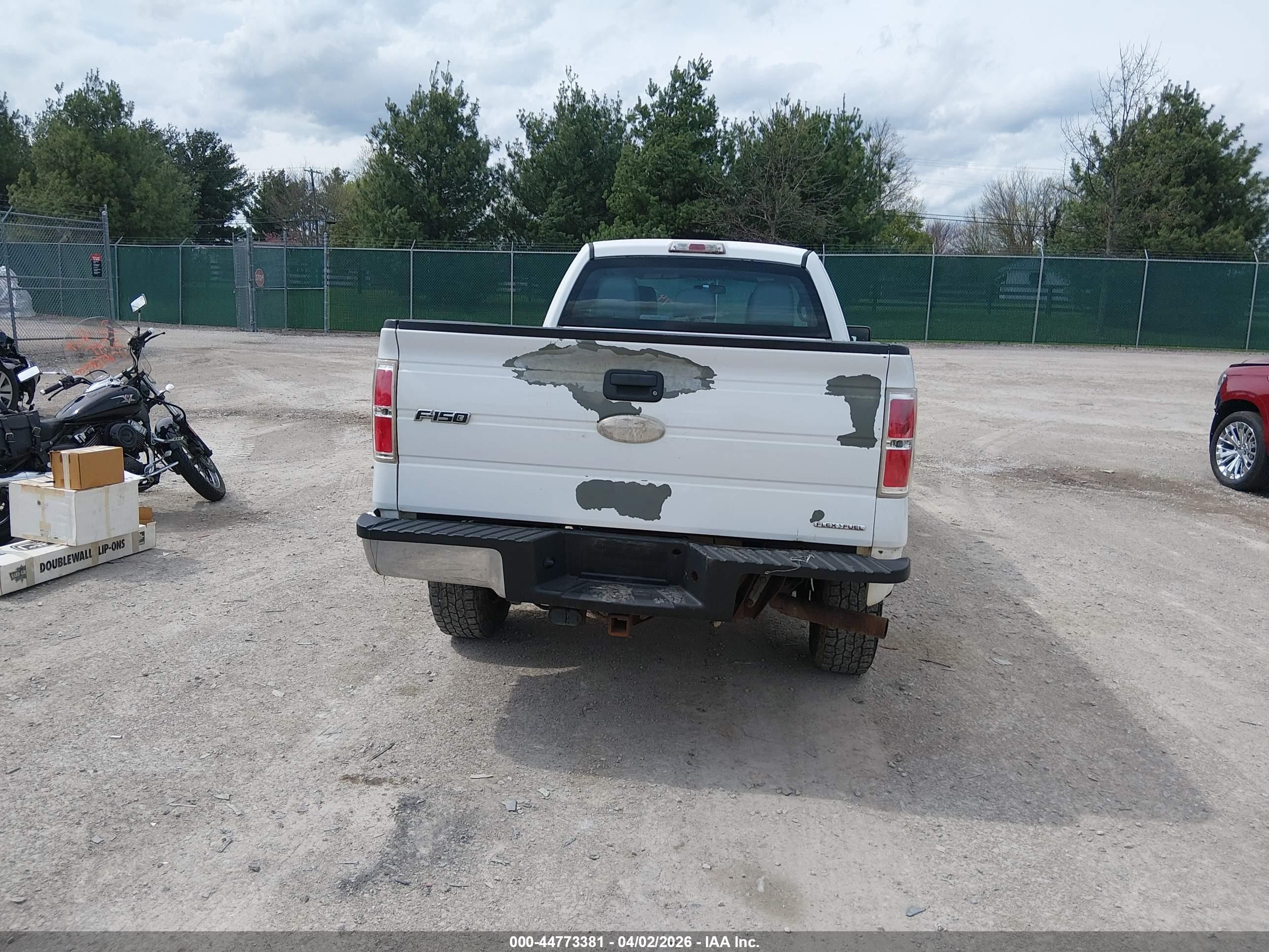 2012 Ford F-150 Xl Белый vin: 1FTVX1EF3CKD06476