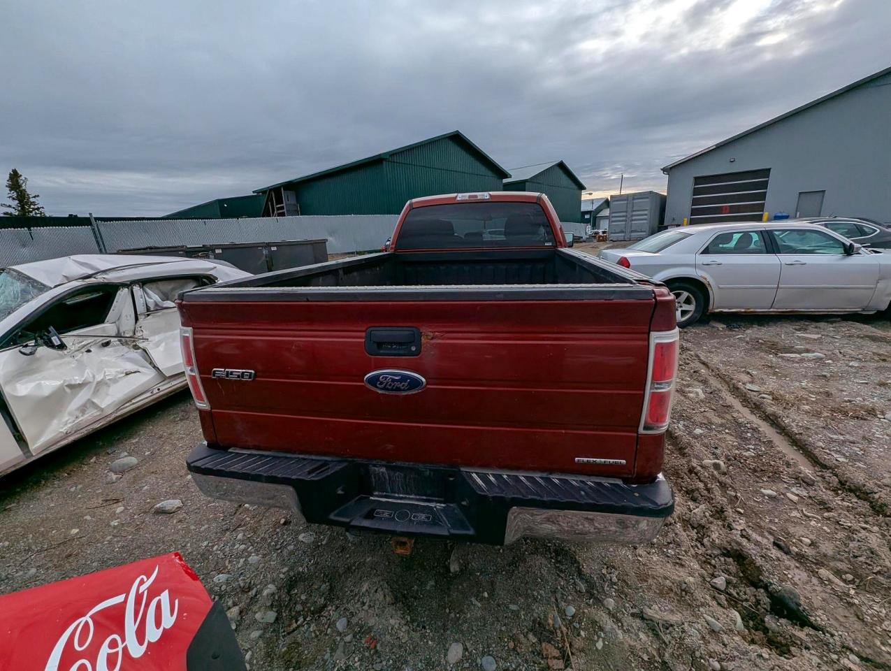 2014 Ford F150 Super Cab Burgundy vin: 1FTVX1EF6EKF41179