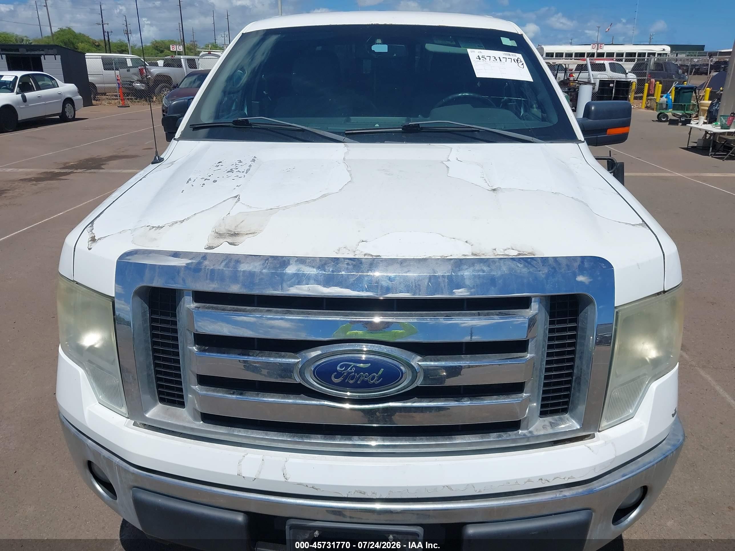 2012 Ford F-150 Xlt W/hd Payload Pkg White vin: 1FTVX1EFXCKD82986
