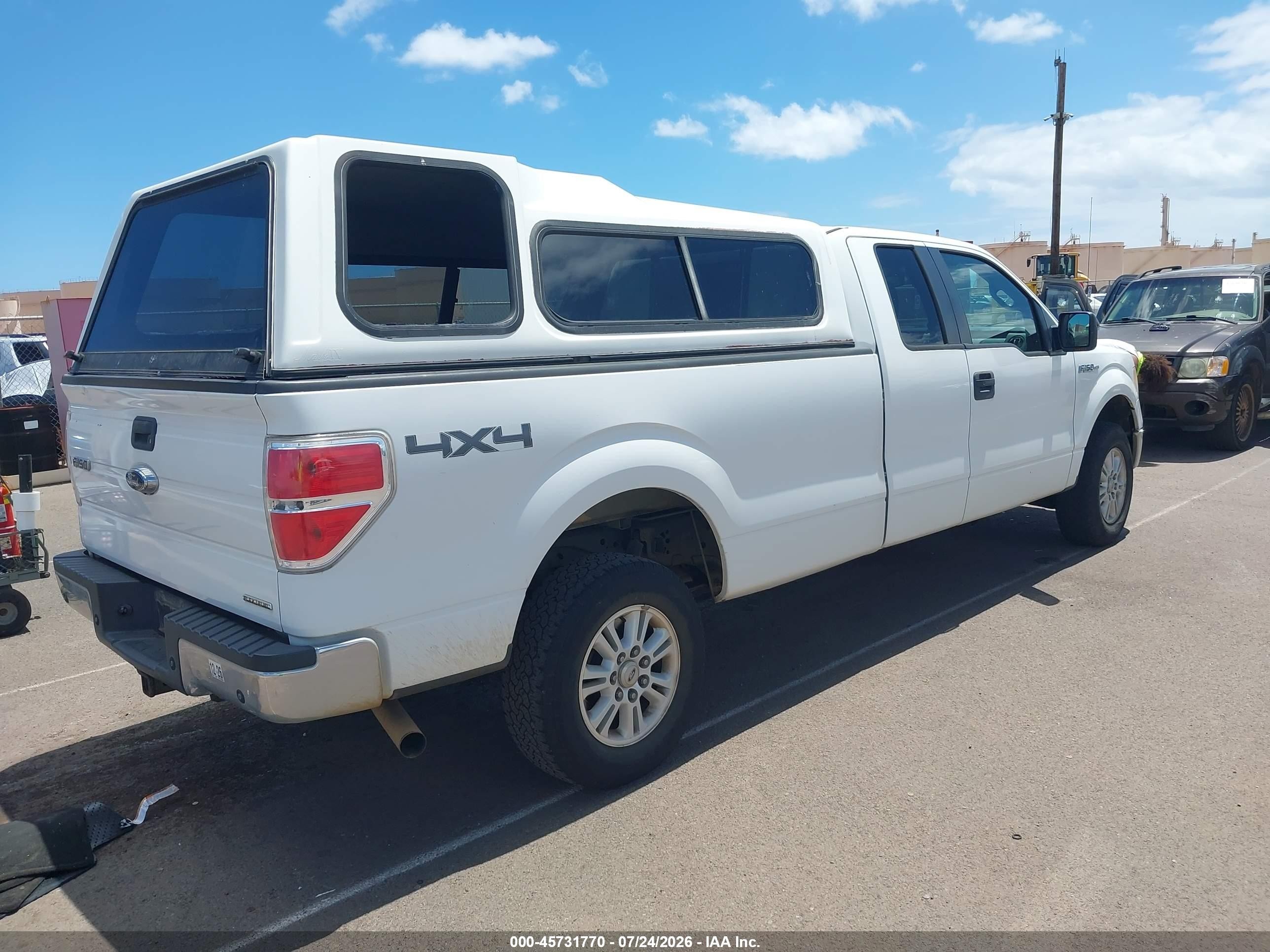 2012 Ford F-150 Xlt W/hd Payload Pkg White vin: 1FTVX1EFXCKD82986